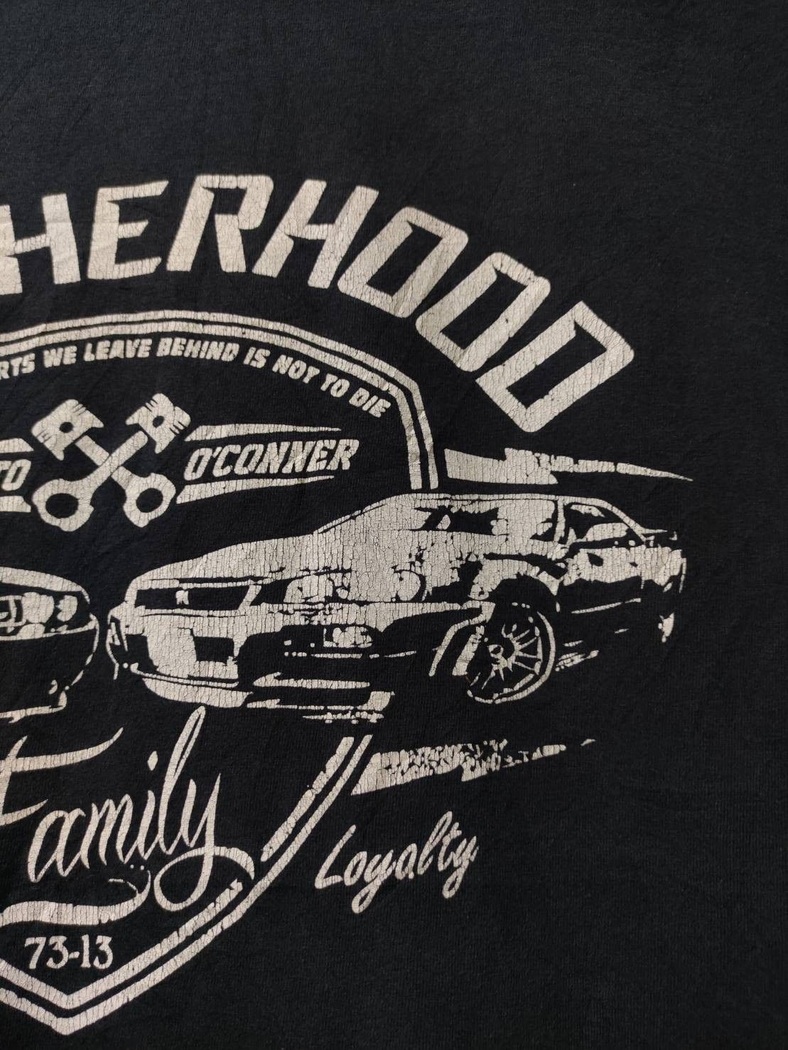 Universal Studios Vtg 00's Fast and Furious"Toretto X O'Conner" Family T-Shirt Size US L / EU 52-54 / 3 - 4 Thumbnail