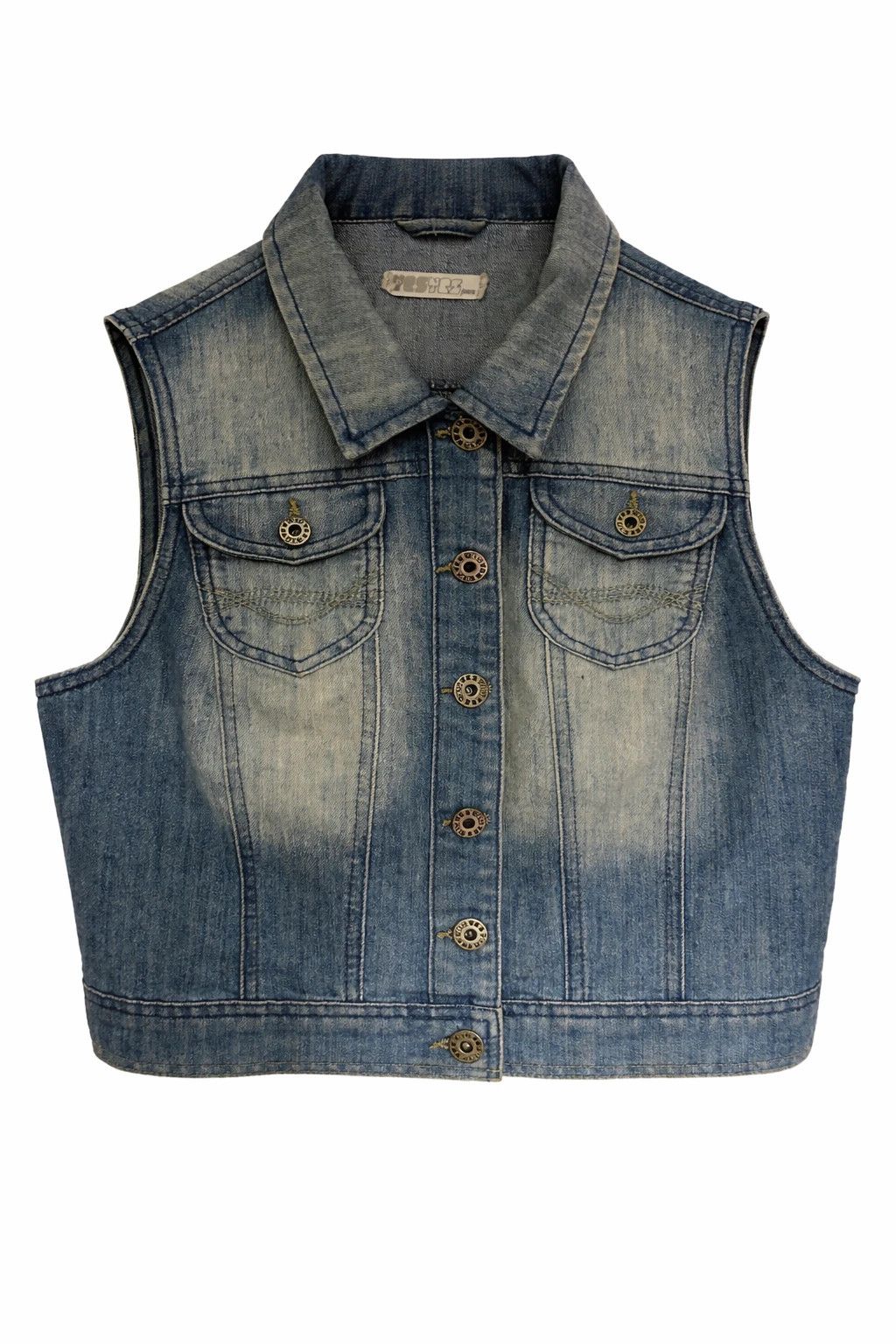 NEXT RARE Y2K Betty Boop Cropped Denim Jacket. Size XXL / US 16-18 / IT 52-54 - 3 Thumbnail