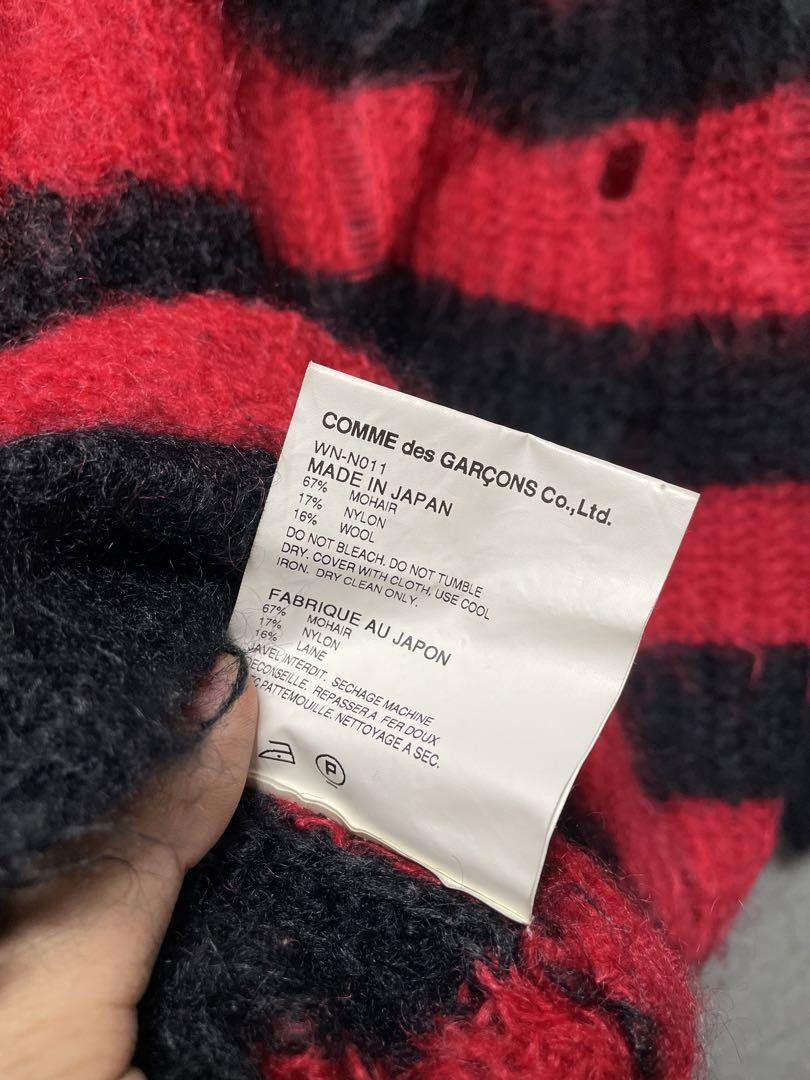 Comme des Garcons Comme des Garson Junya Watanabeman Grunge Knit Size US L / EU 52-54 / 3 - 7 Thumbnail