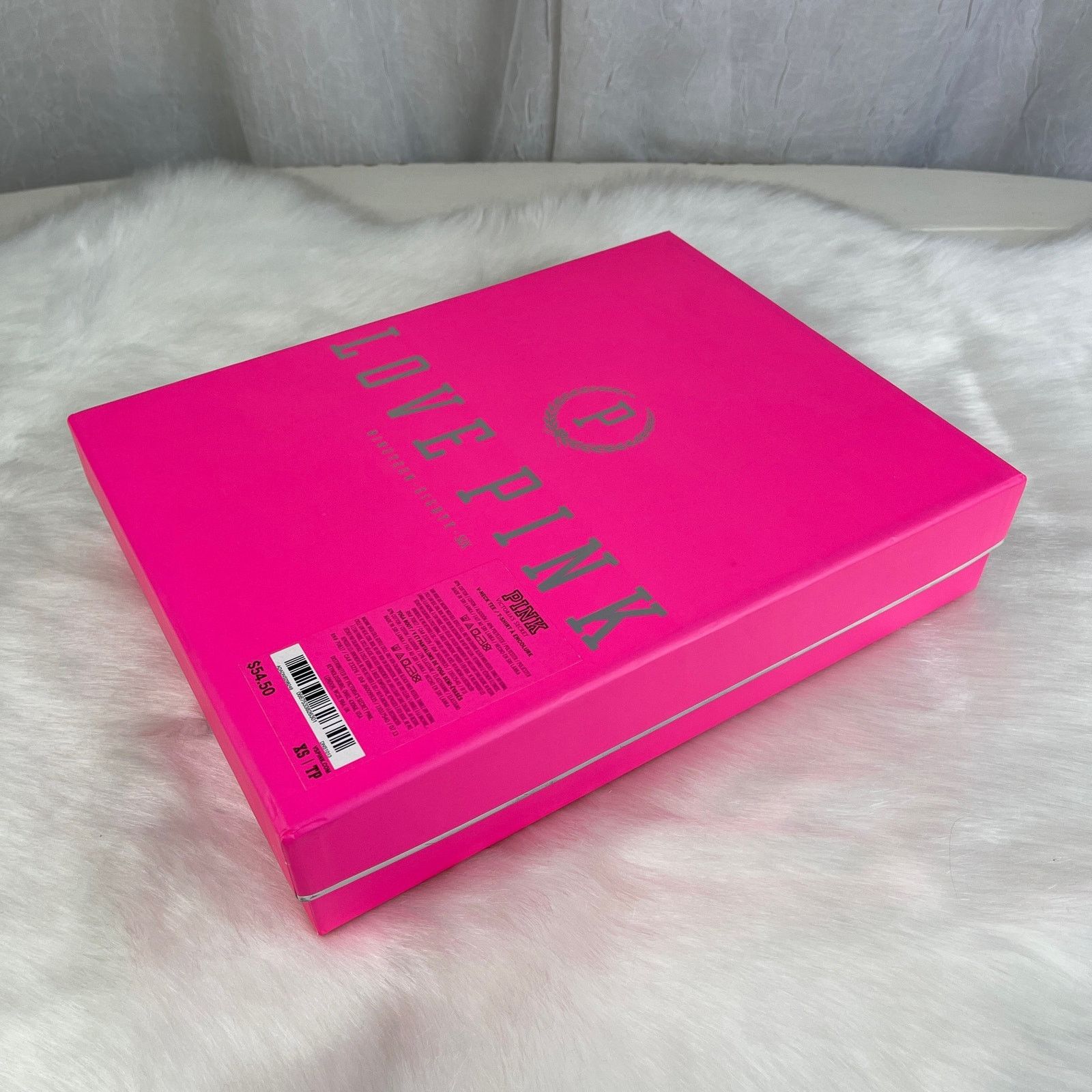 Victoria's Secret Victoria’s Secret PINK Gift Decor Storage Box Silver Logo Size ONE SIZE - 6 Thumbnail
