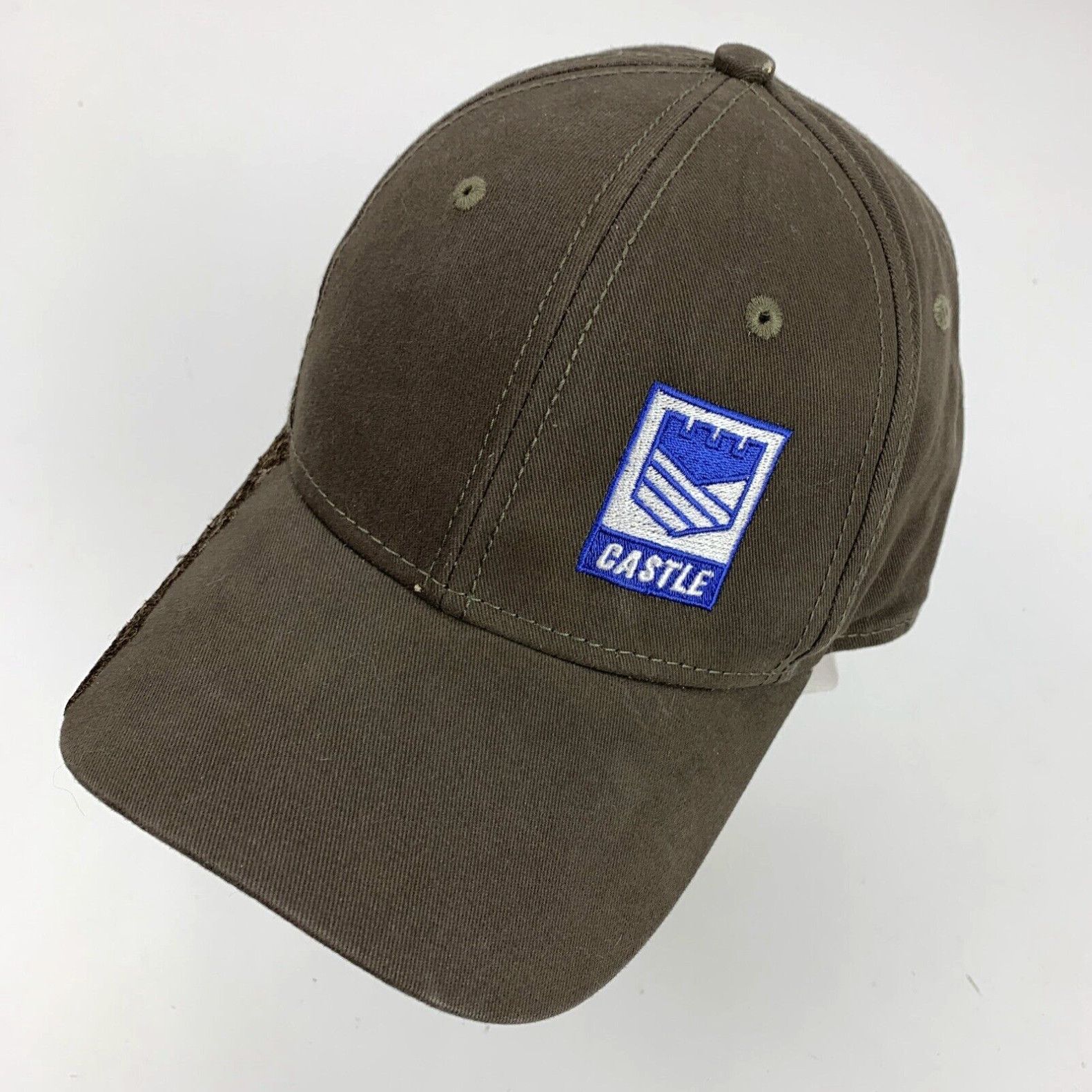 Bally Castle Construction Embroidered Ball Cap Hat Adjustable Baseball ...