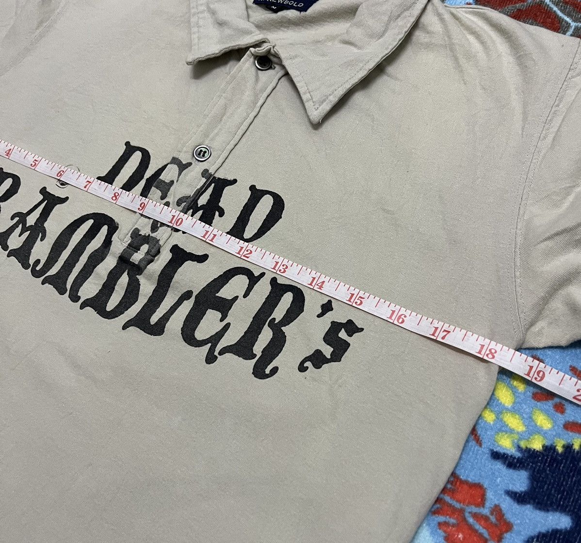 R.Newbold × Vintage Vintage R.NEWBOLD Polo Shirt x Skulls Size US S / EU 44-46 / 1 - 11 Thumbnail