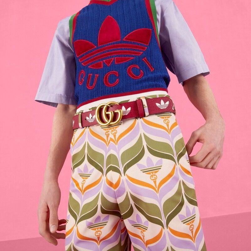 Gucci Gucci x Adidas Leather Belt Size ONE SIZE - 6 Thumbnail