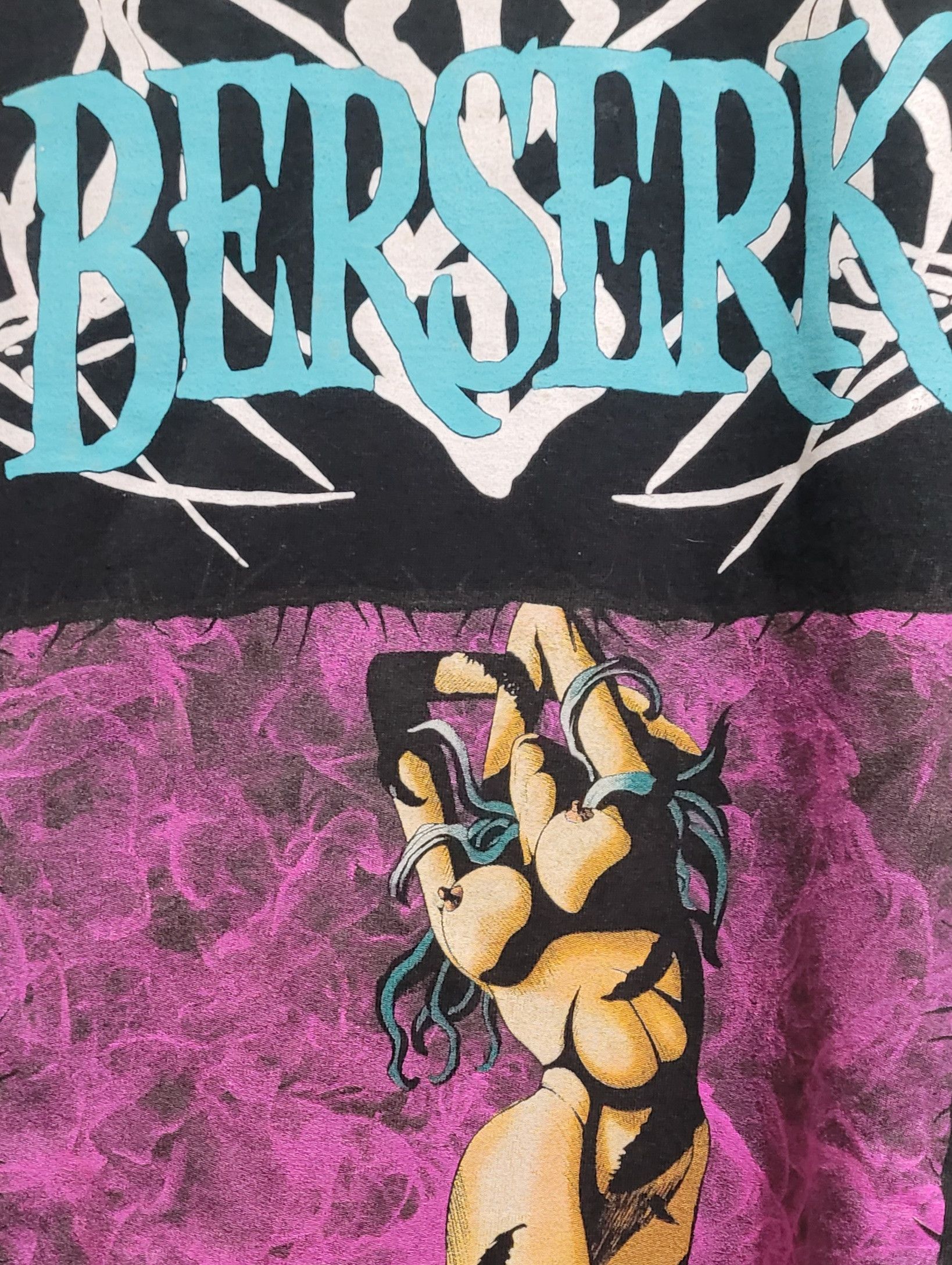Anime Rare Berserk The Goddes Of Flames Slan Size US L / EU 52-54 / 3 - 3 Thumbnail