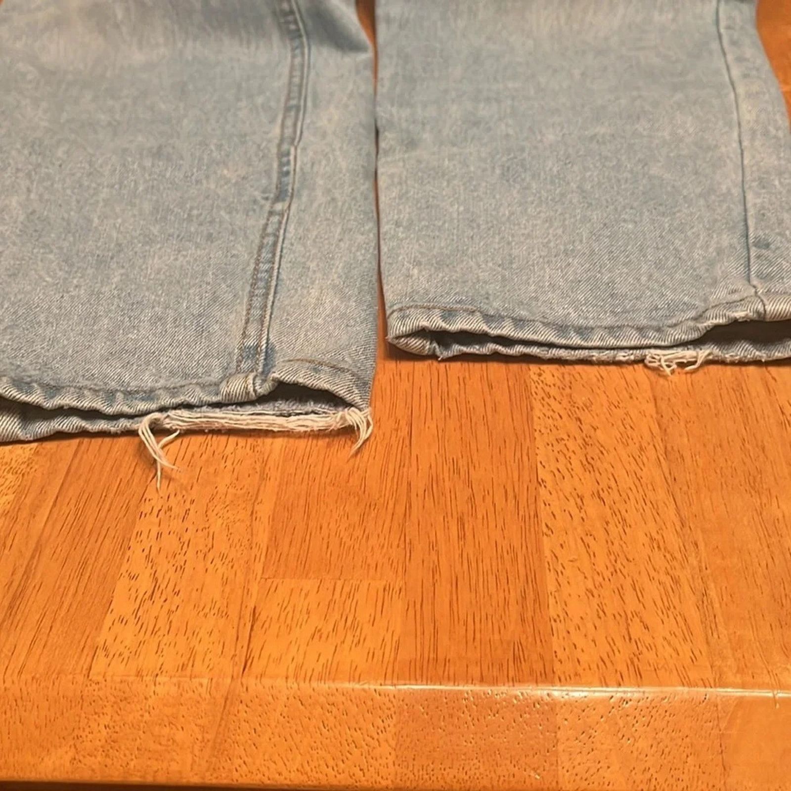 Bugle Boy Bugle Boy 1970s vintage light washed jeans, size 31/27 Size US 27 - 8 Thumbnail