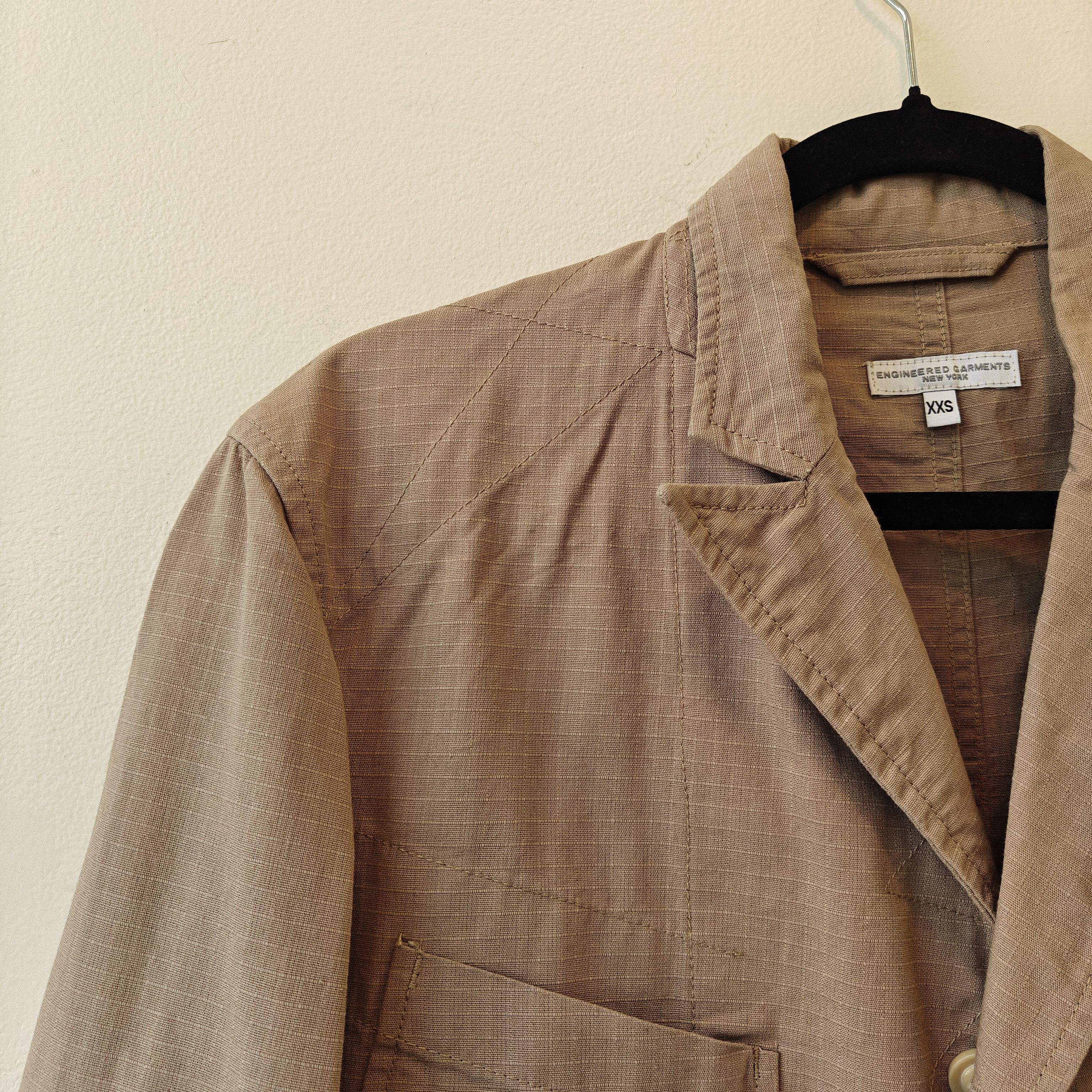 Engineered Garments NWT Bedford Suit Jacket / Blazer Size XXS Fits Size S Khaki Size US S / EU 44-46 / 1 - 8 Thumbnail
