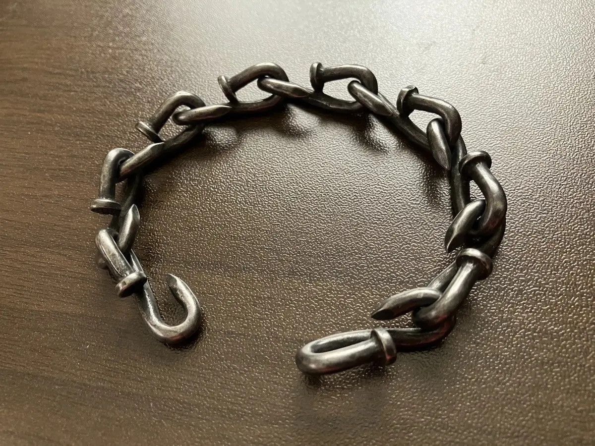 Jewelry Bending Nail Chain Bracelet Size ONE SIZE - 8 Thumbnail