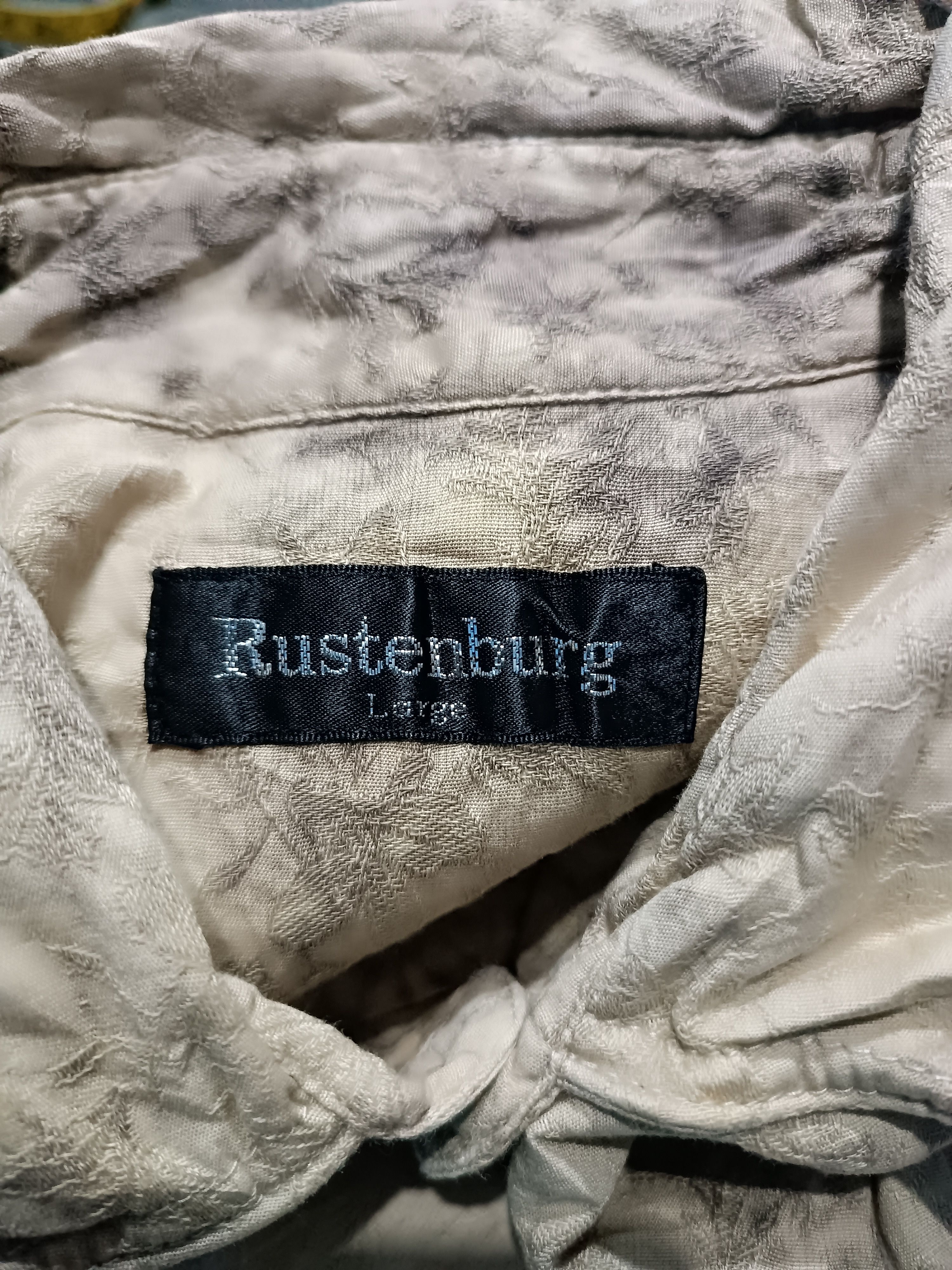 Japanese Brand Beautiful pattern Short Sleeve Western Style Beige Rusty Size US L / EU 52-54 / 3 - 6 Thumbnail
