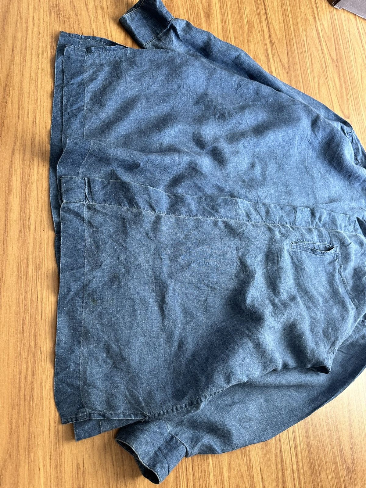 Issey Miyake 1980-Issey Miyake IM Product Denim Hidden Button (Oversized) Size US XL / EU 56 / 4 - 5 Thumbnail