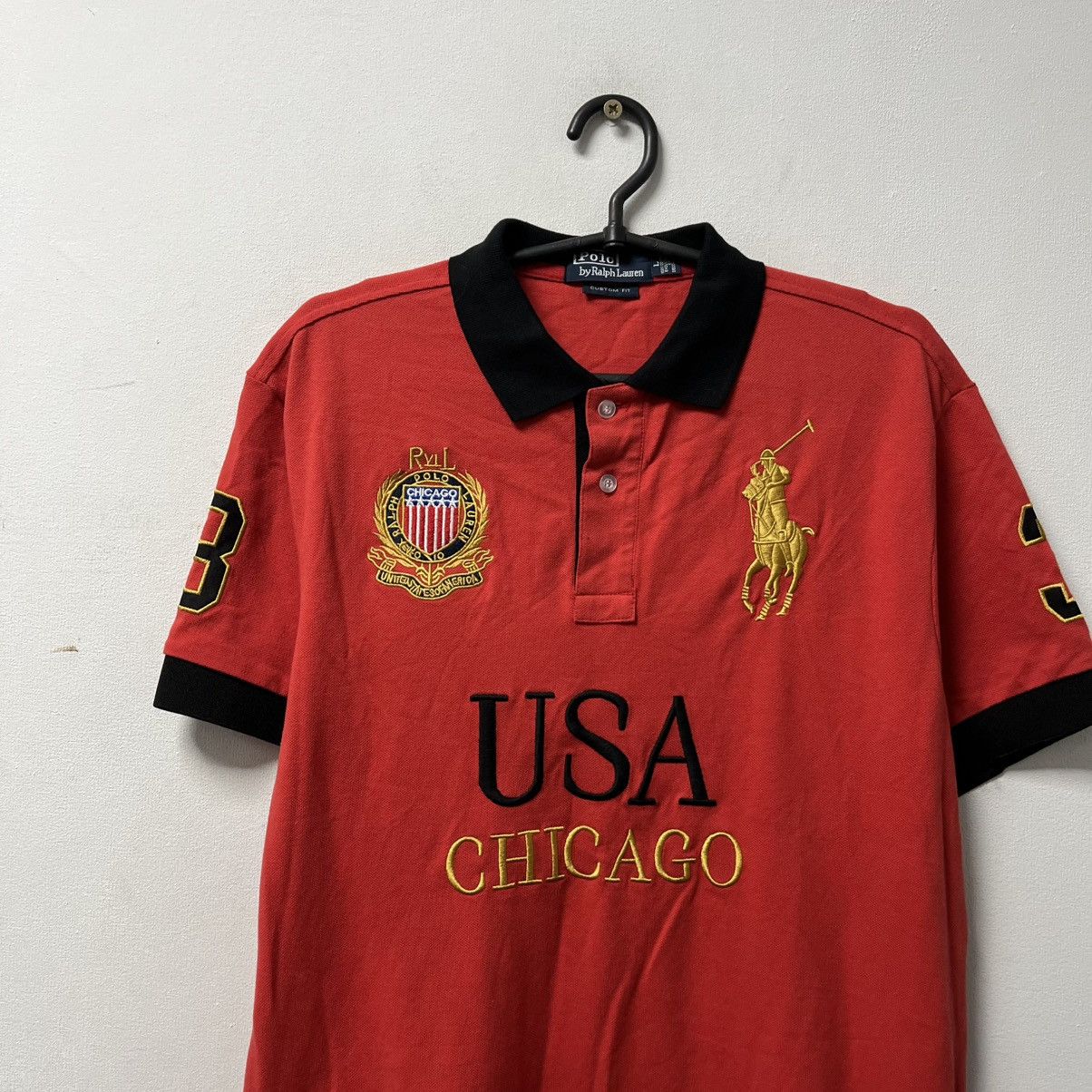 Polo Ralph Lauren Vintage polo Ralph Lauren polo tshirt #3 Big Pony Size L Size US L / EU 52-54 / 3 - 4 Thumbnail