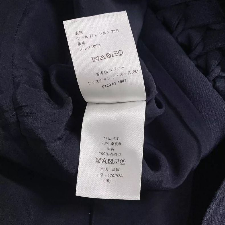 Dior Dior Dark blue V-neck dress Size S / US 4 / IT 40 - 8 Thumbnail
