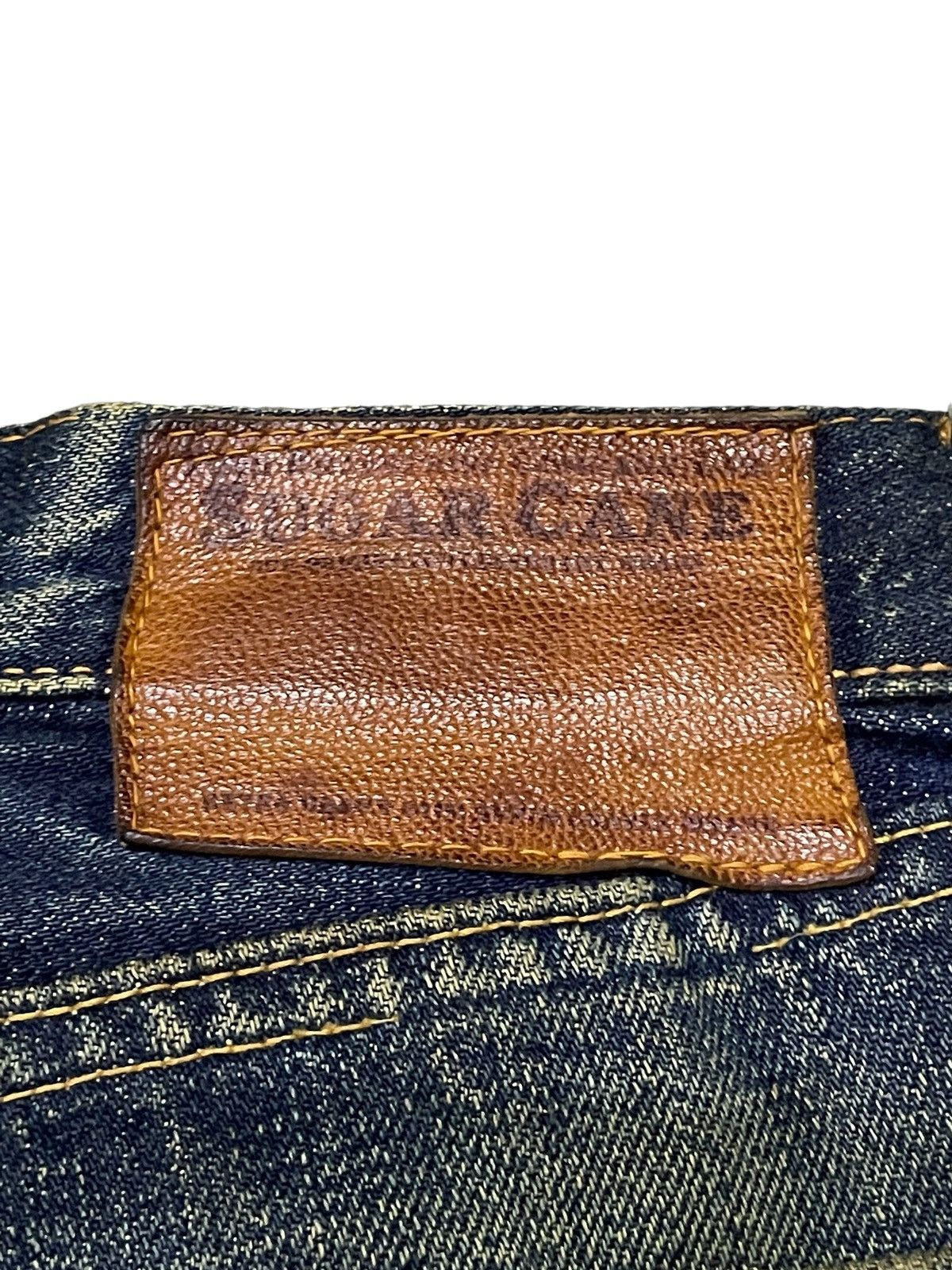 Kapital × Sugar Cane × Toyo Enterprises Vintage Sugar Canes 140z Hemp Green Selvedge Mud Wash Jeans Size US 29 - 21 Thumbnail