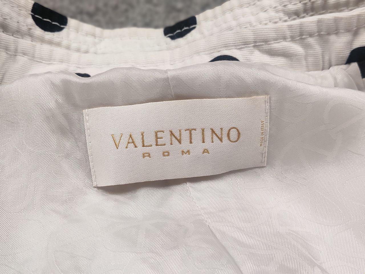 Valentino Valentino Roman Vintage Blazer jacket white black polka dots Size M / US 6-8 / IT 42-44 - 20 Thumbnail