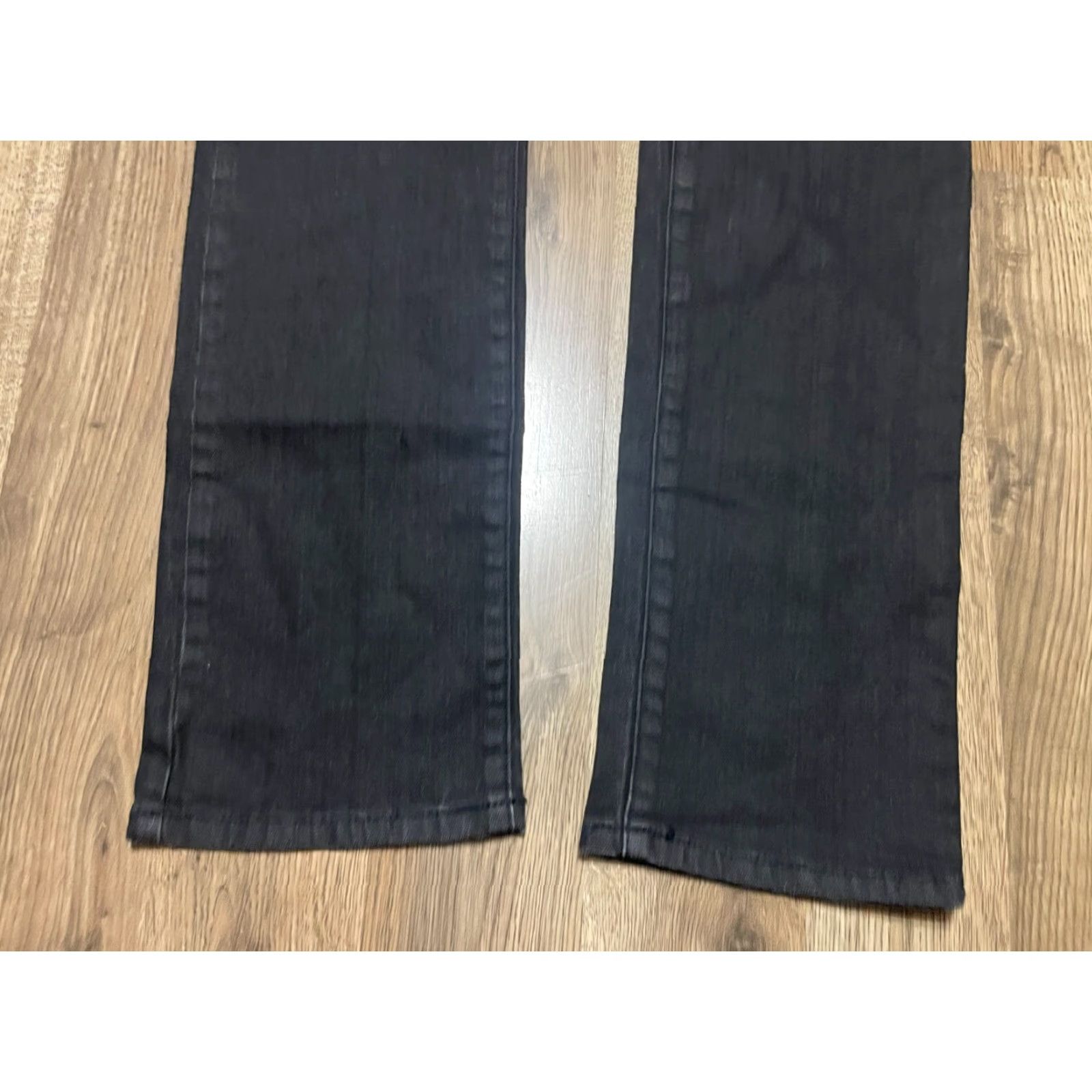 Aeropostale AeroPostale Jeans Men 30/34 Black Denim Bowery Slim Straight Jeans Slim Regular Inseam 34 Mens Size US 30 / EU 46 - 3 Thumbnail