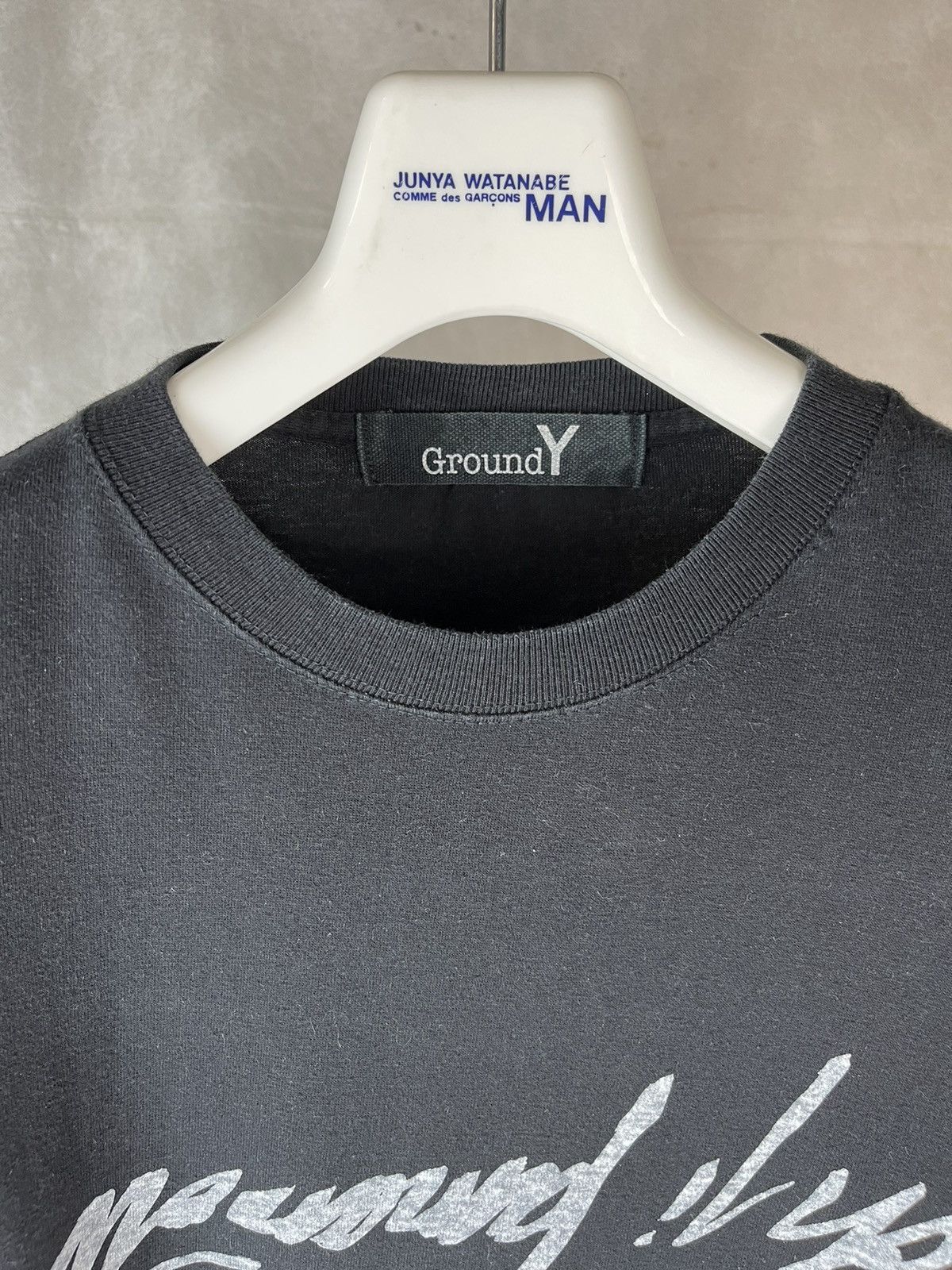 Vintage GroundY by yohji yamamoto reverse logo LS shirt Size US L / EU 52-54 / 3 - 3 Thumbnail