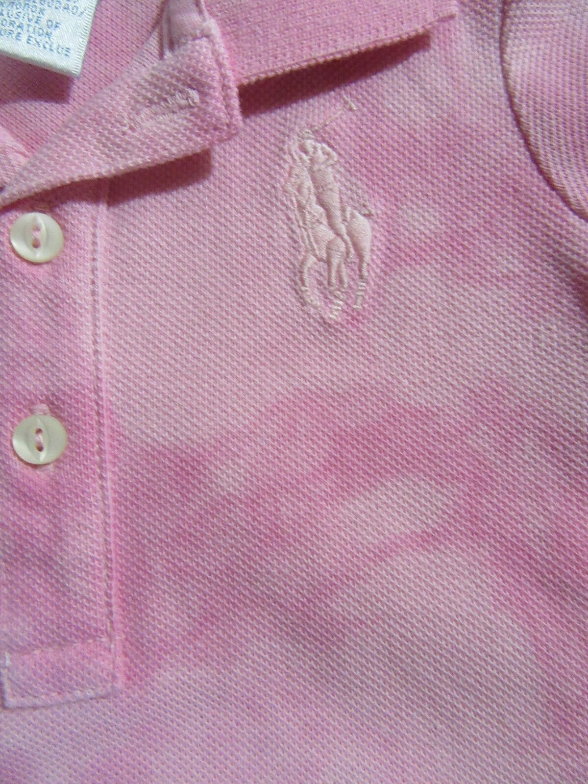 Polo Ralph Lauren Polo Ralph Lauren One Pc. Big Pony Tie Dye Romper Pink 3M Size ONE SIZE - 4 Thumbnail