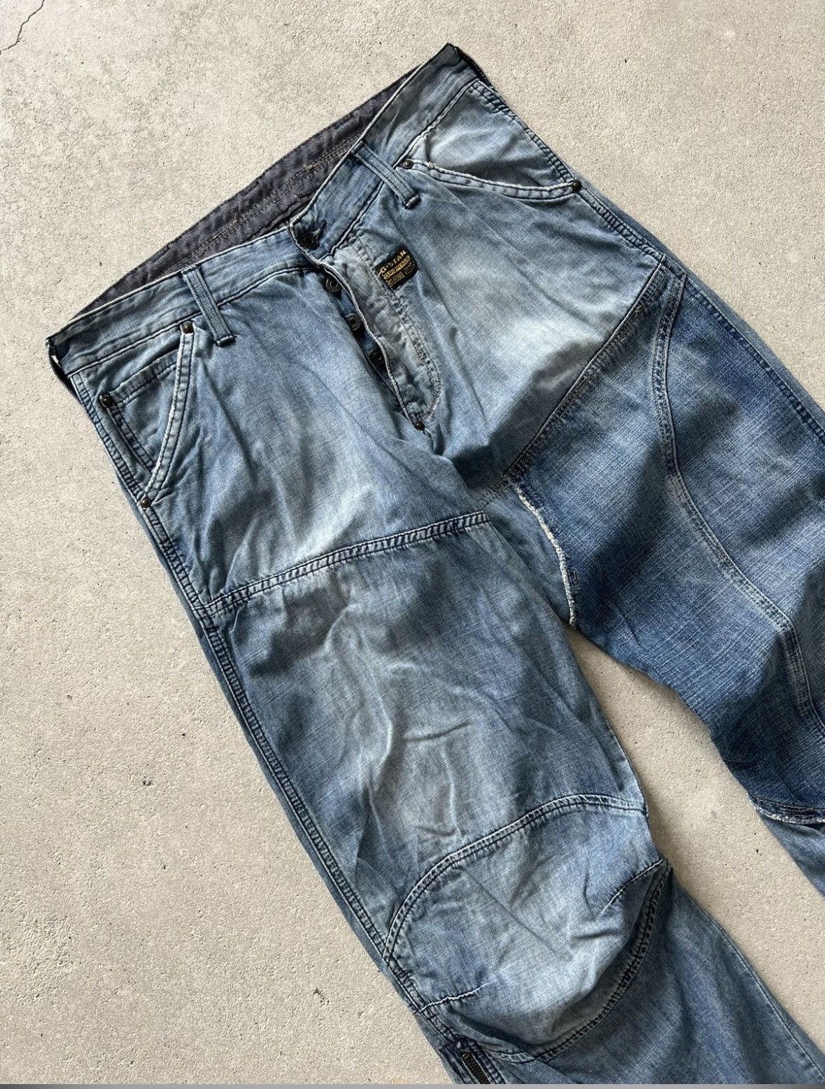 G-Star Vintage Gstar Raw Rare Denim Jeans Size US 33 - 6 Thumbnail