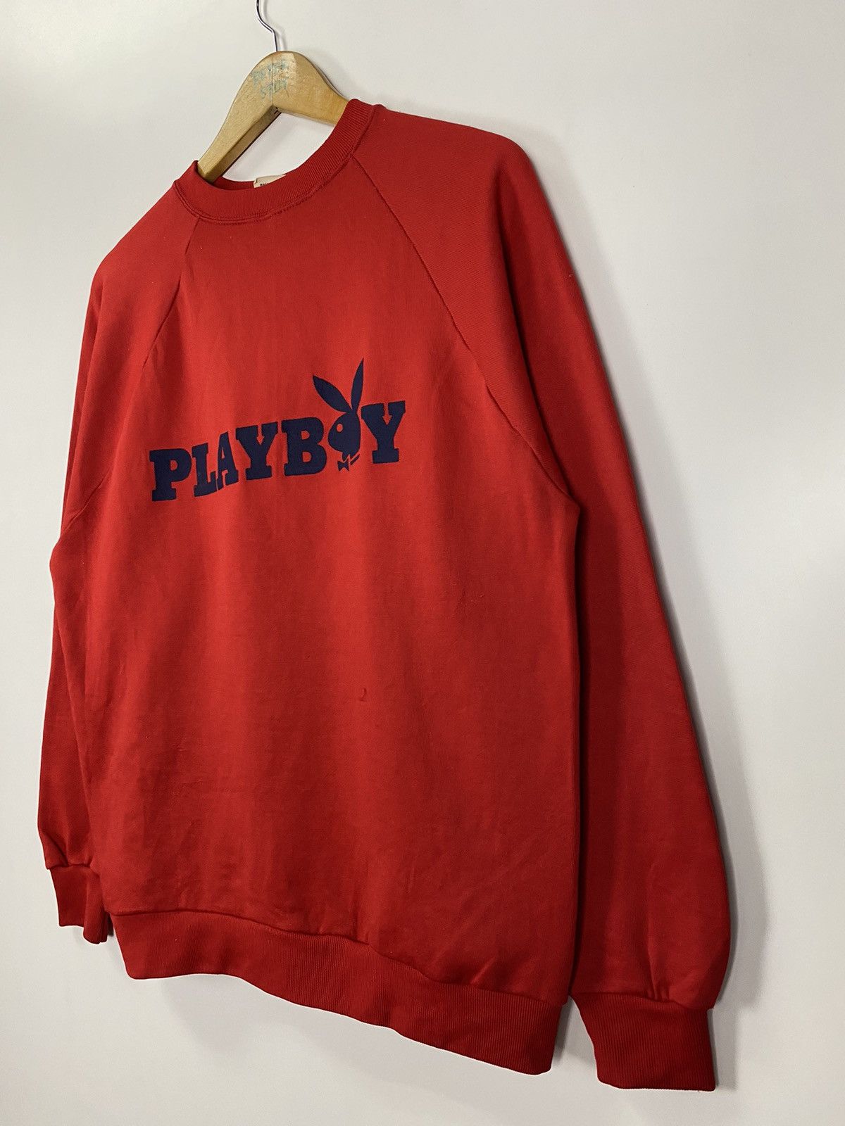 Playboy × Vintage Vintage 80s Playboy Sweater Size US XL / EU 56 / 4 - 4 Thumbnail