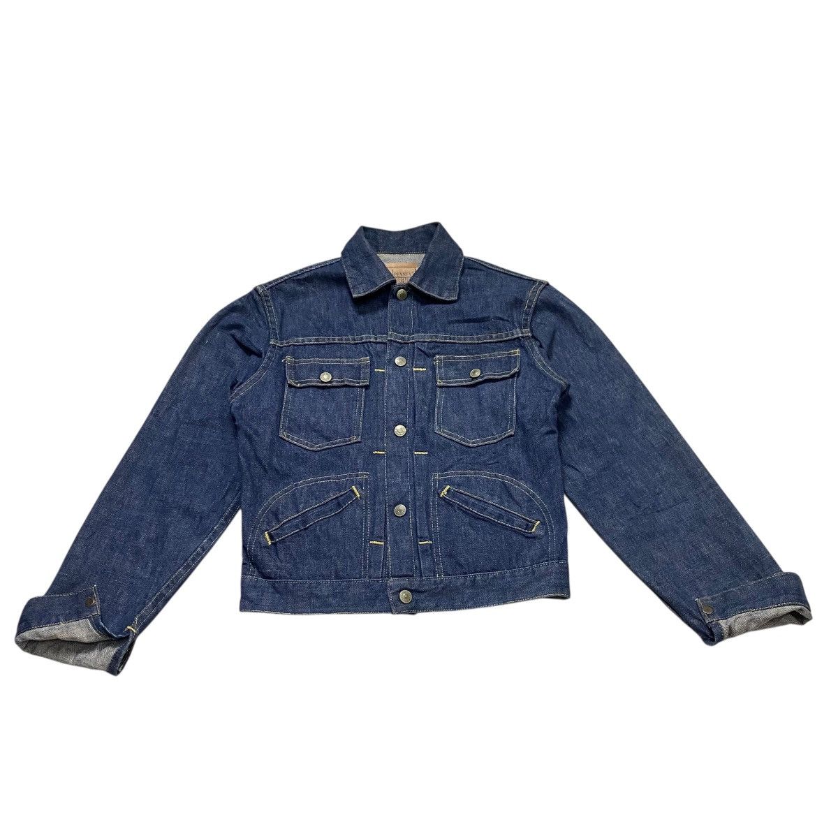JCPenney Vintage 50s Jc Penney selvedge denim jacket Size US S / EU 44-46 / 1 - 2 Thumbnail