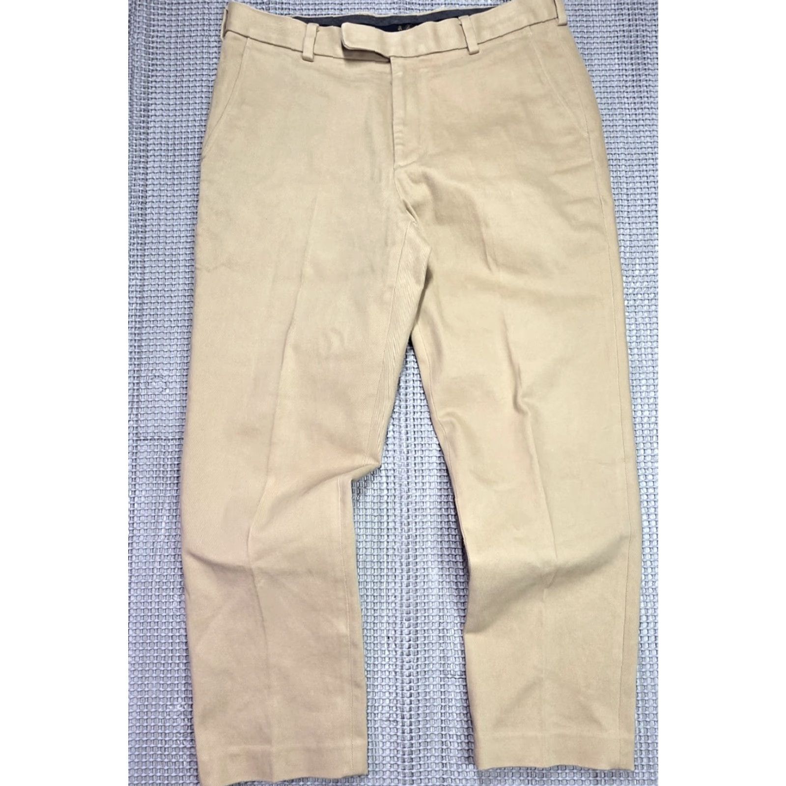 Brooks Brothers Brooks Brothers Clark Heavy Twill Beige Pants 36x30 Lined Thick Stretch Trousers Size US 36 / EU 52 - 2 Thumbnail