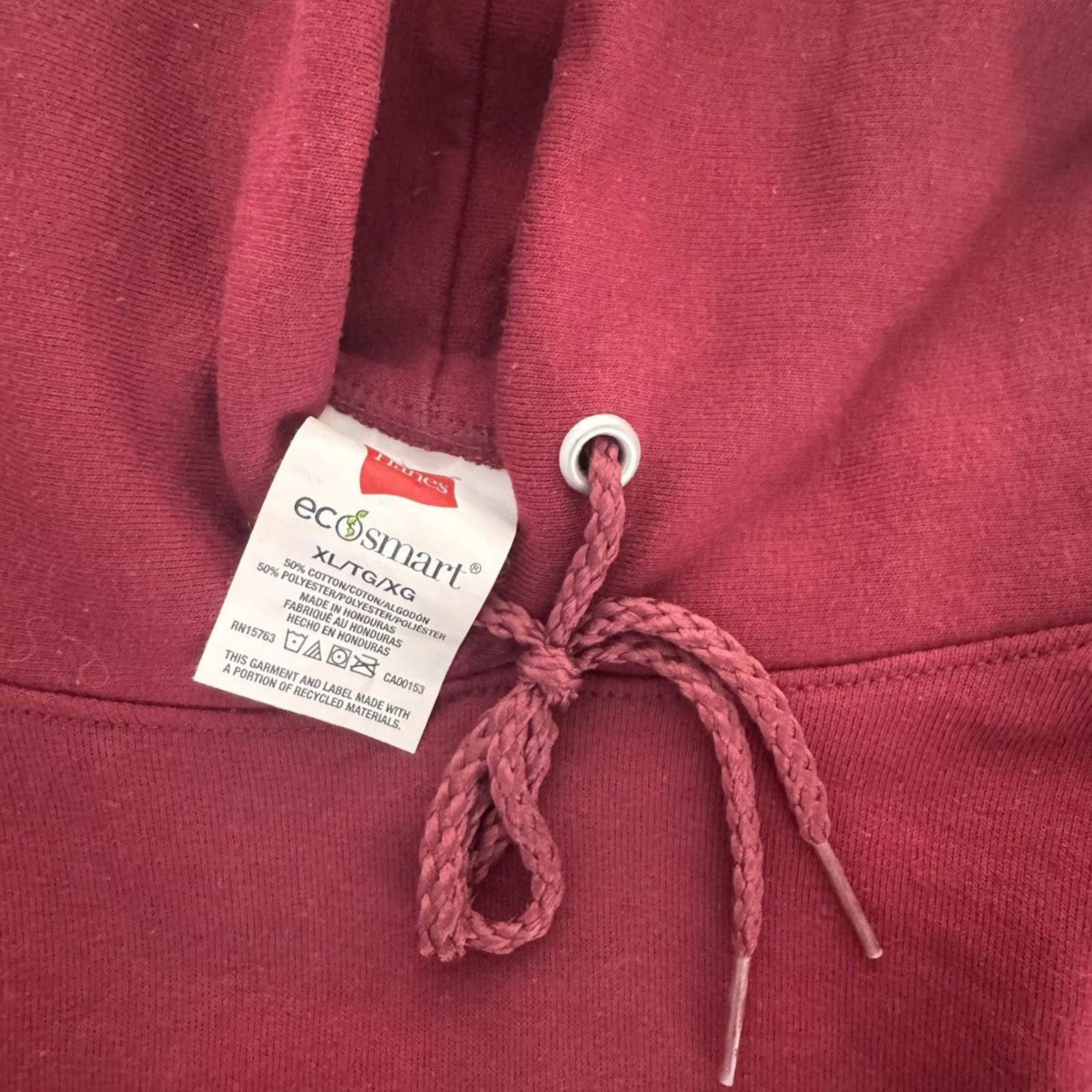 Hanes HANES • VINTAGE Hoodie "Red" (XL) Size US XL / EU 56 / 4 - 2 Thumbnail