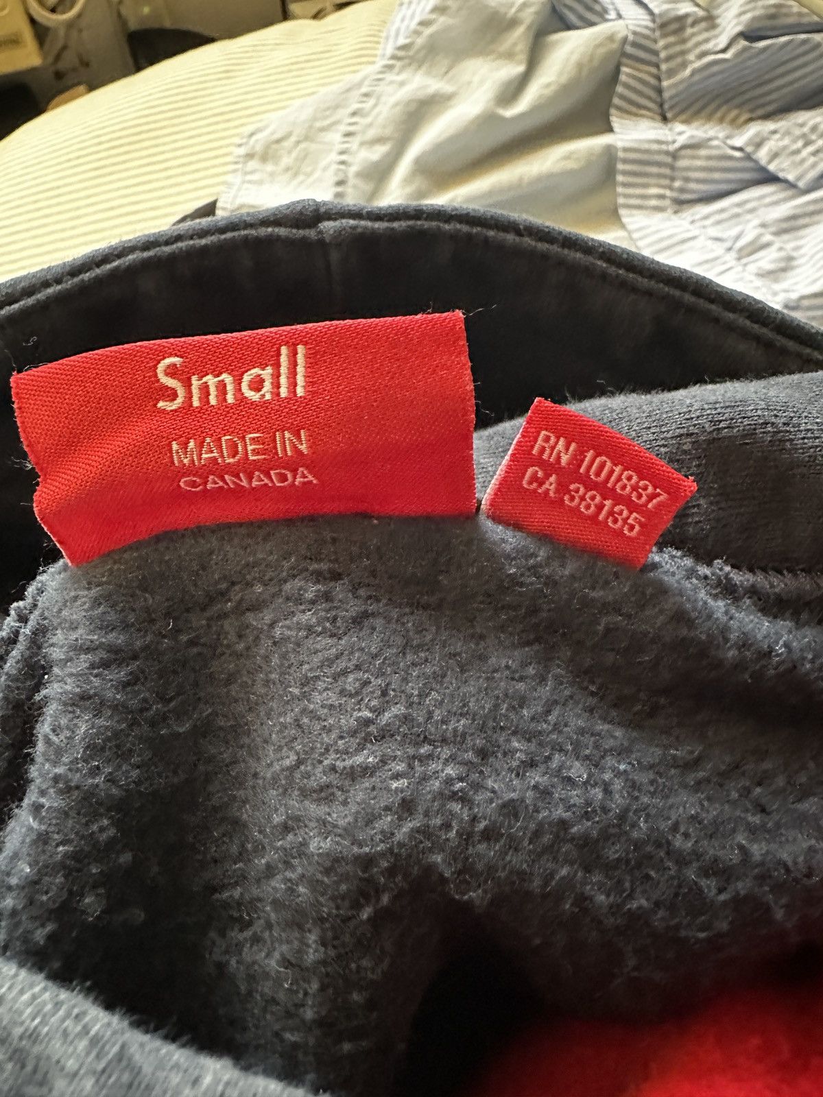 Supreme Supreme Split Old English Hooded Sweatshirt Size US S / EU 44-46 / 1 - 5 Thumbnail