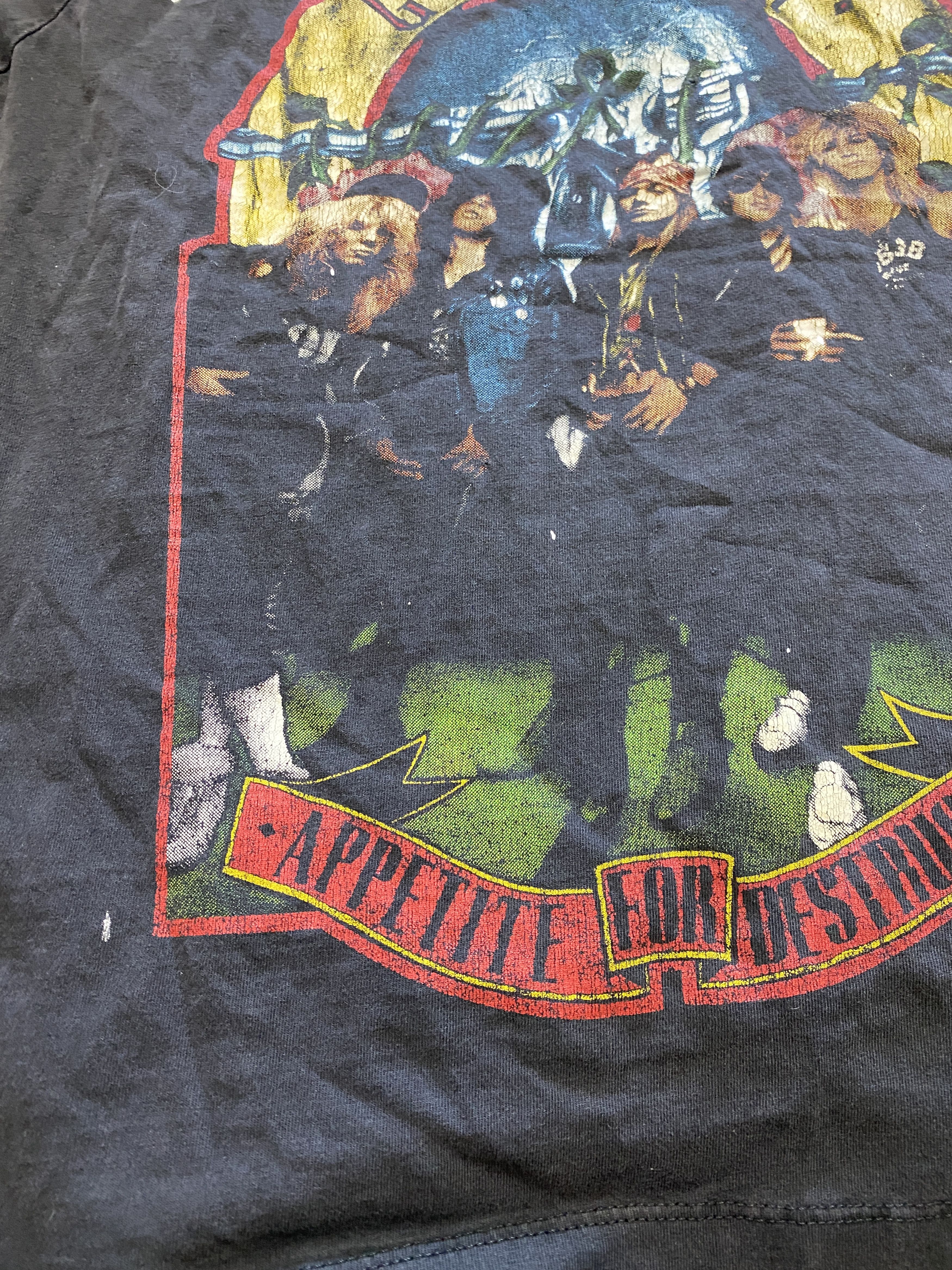 Band Tees × Guns N' Roses Vintage Appetite for destruction printed t-shirt tee Size US S / EU 44-46 / 1 - 6 Thumbnail