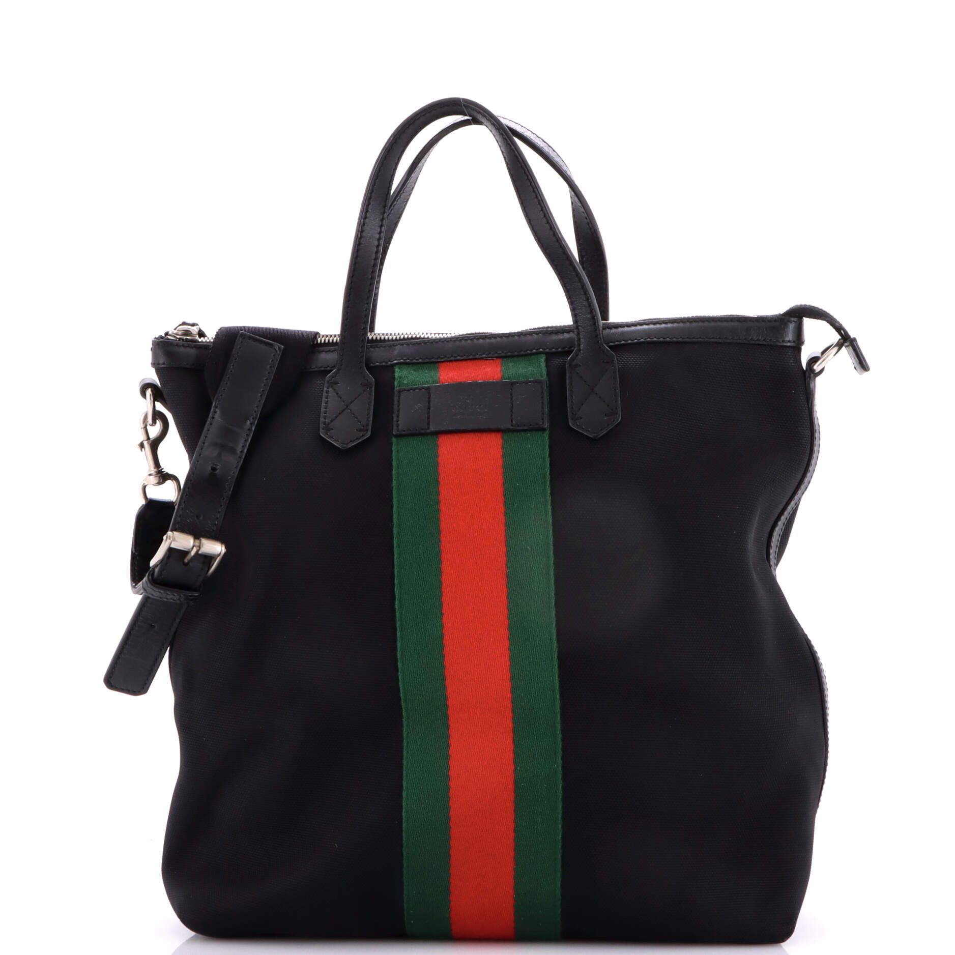 Gucci Web Zip Tote Size ONE SIZE - 1 Thumbnail