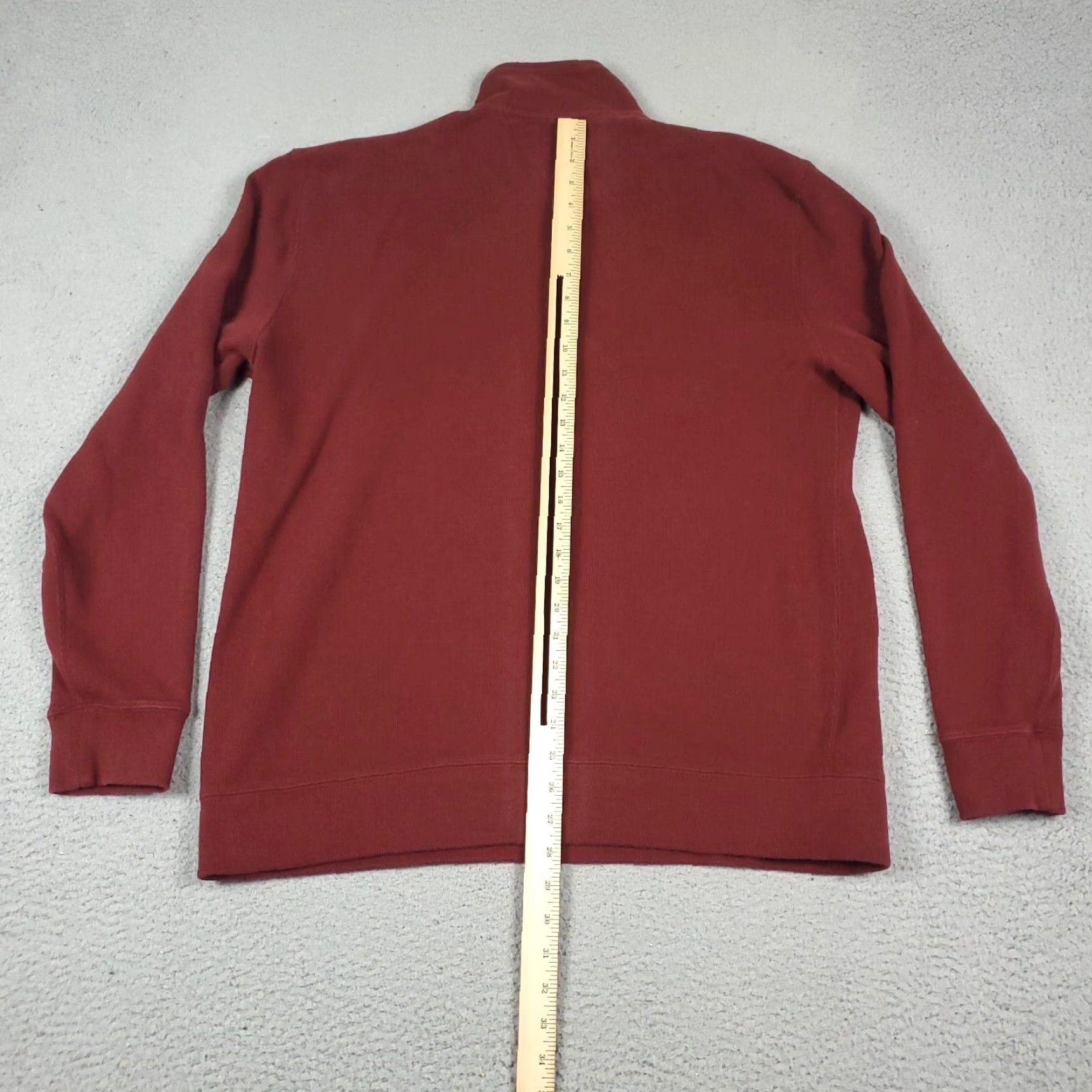 Tommy Hilfiger Tommy Hilfiger Mens Red Quarter Zip Pullover Sweater Extra Large XL Size US XL / EU 56 / 4 - 5 Thumbnail