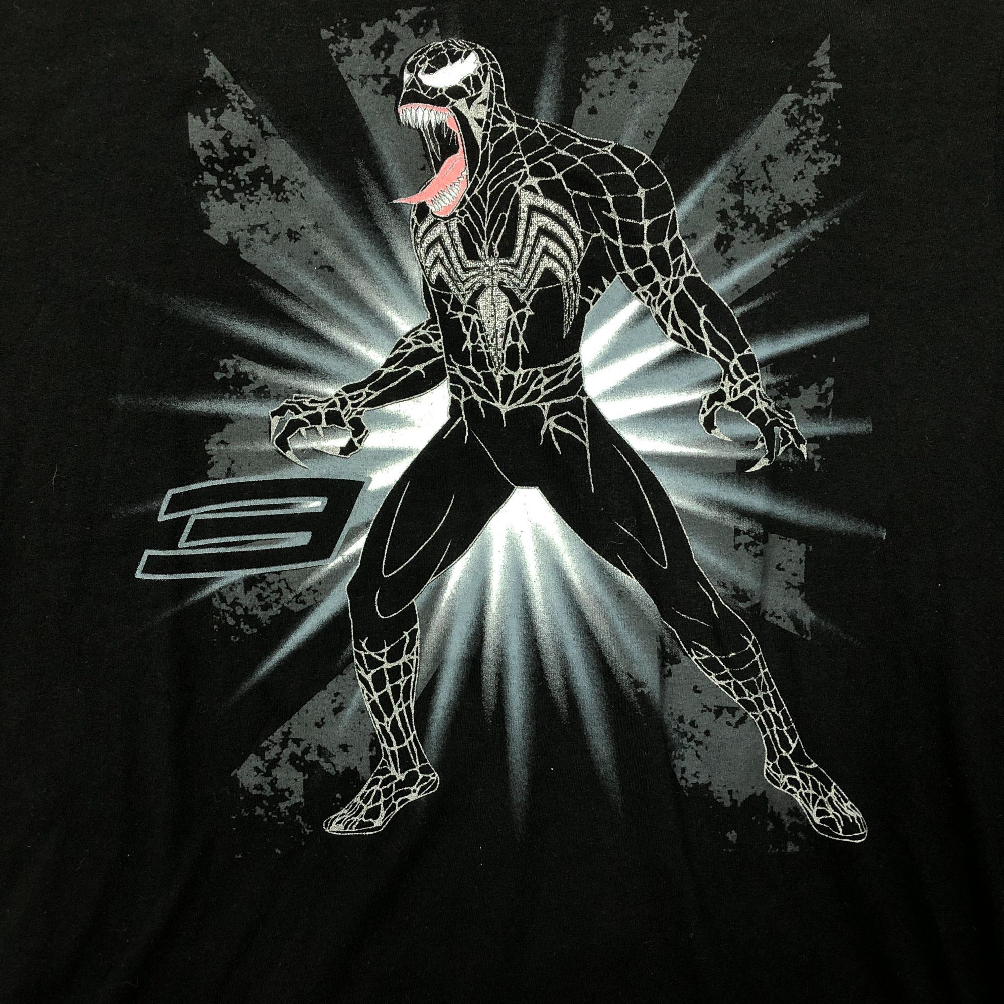Marvel Comics Vintage Pre-Owned Spider Man 3 Venom Black T-Shirt - Size XL Size US XL / EU 56 / 4 - 2 Thumbnail