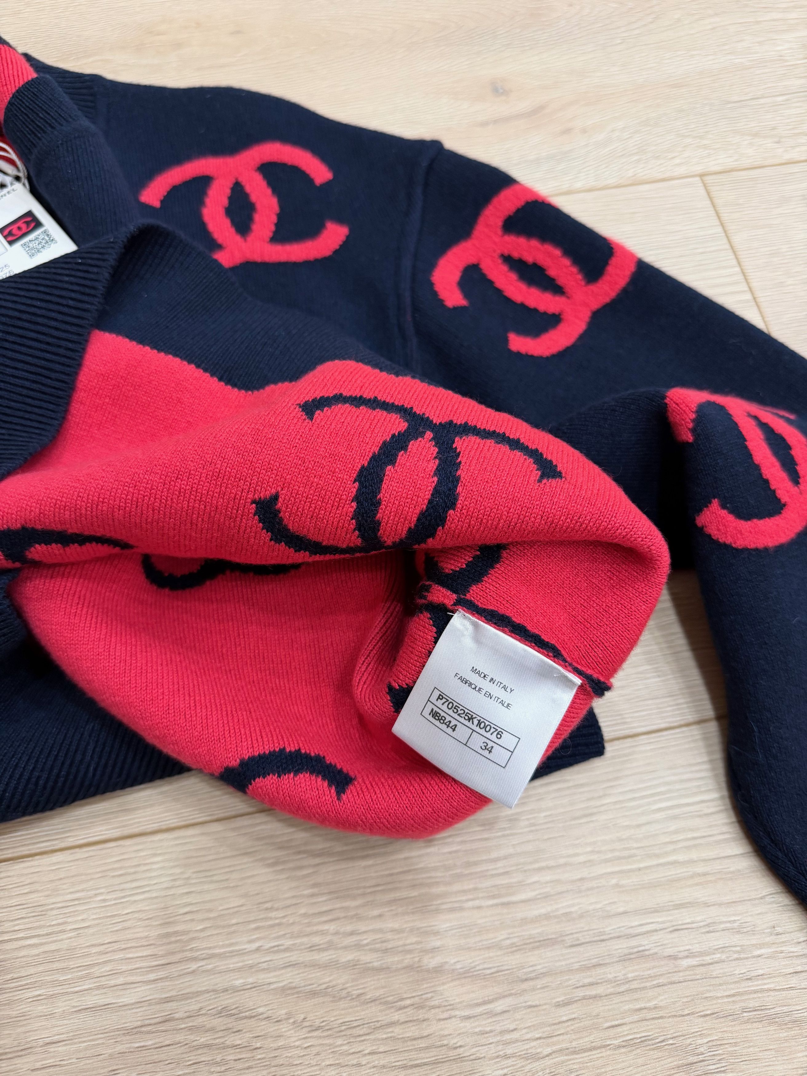 Chanel Chanel 21P Pink CC Logo Cashmere Jumper Pullover Sweater 34 Size XXS / US 00 / IT 34 - 16 Thumbnail