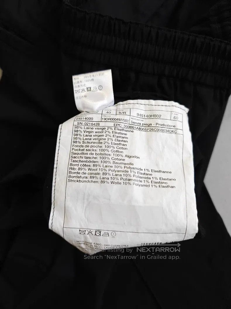 Hermes Hermes Men's wool sport pants, 98% virgin wool, zipper at Size US 40 / EU 56 - 4 Thumbnail