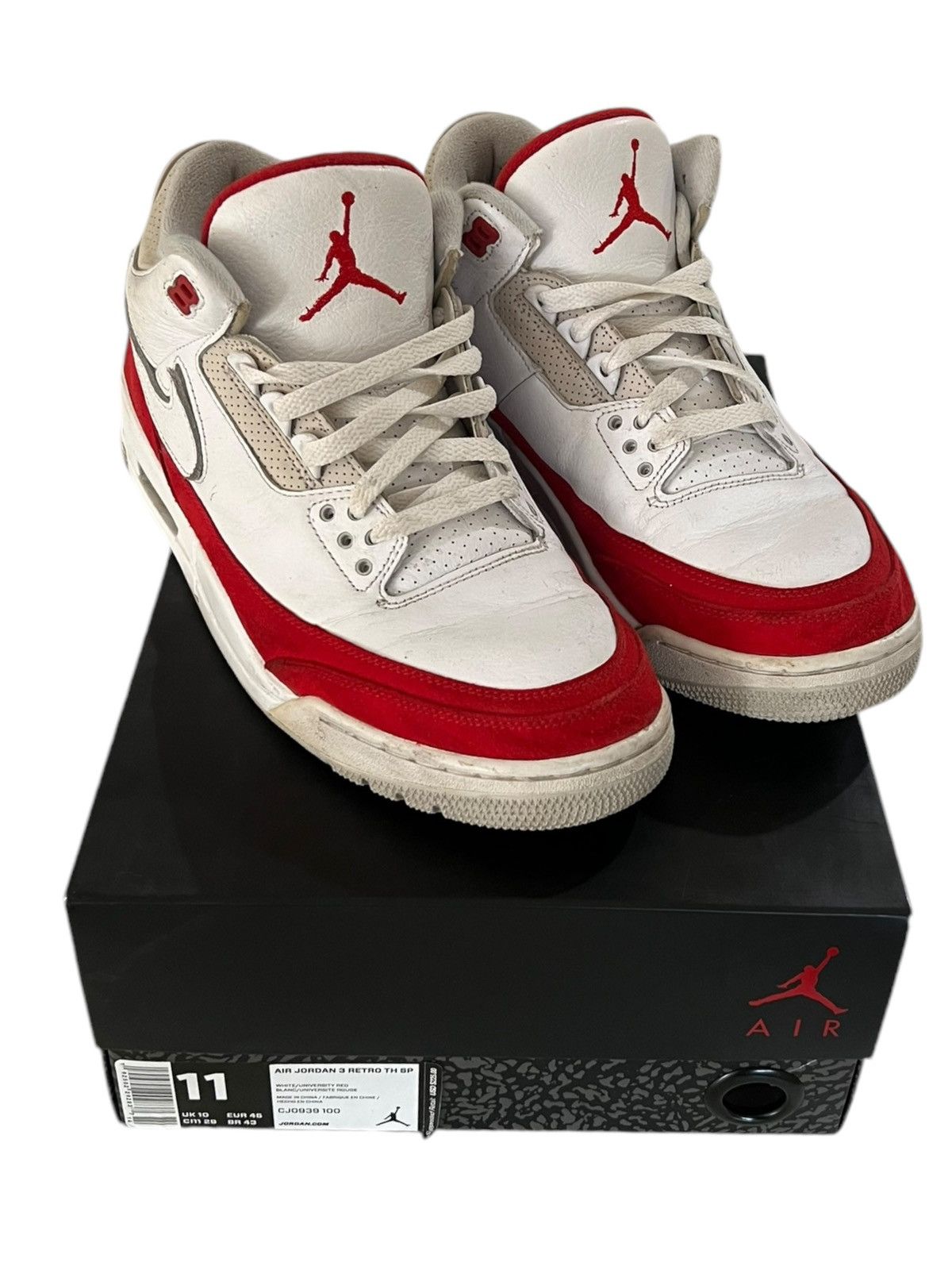 Jordan Brand × Nike Jordan 3 retro tinker “air max 1” Size US 11 / EU 44 - 6 Thumbnail