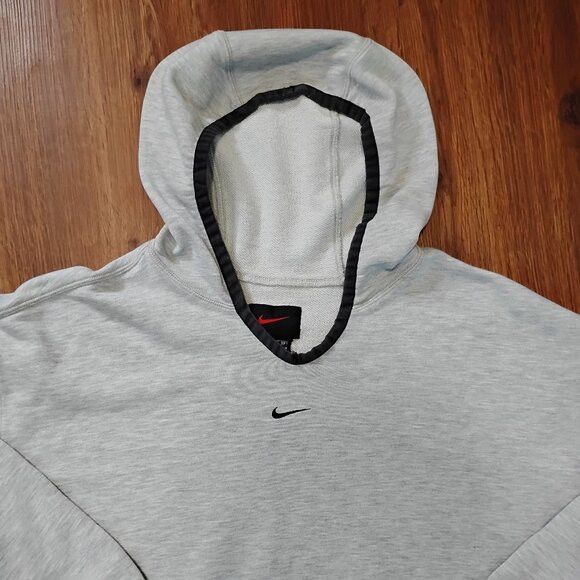 Nike Vintage 90s Nike Mid Swoosh Hoodie Sweatshirt Travis Scott Size US XL / EU 56 / 4 - 1 Thumbnail