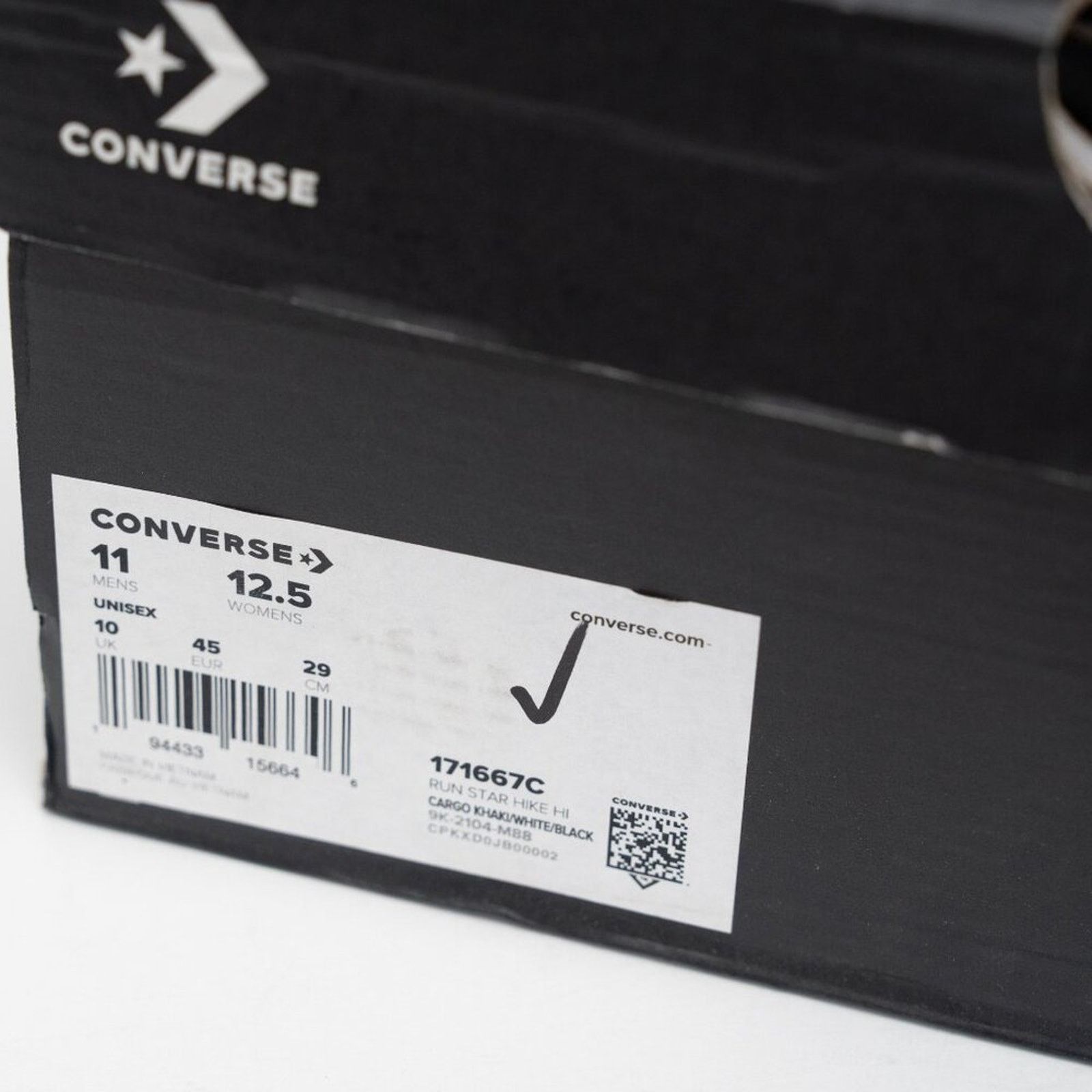 Converse Converse. Run Star Hike is a high-top. Size US 11 / EU 44 - 3 Thumbnail