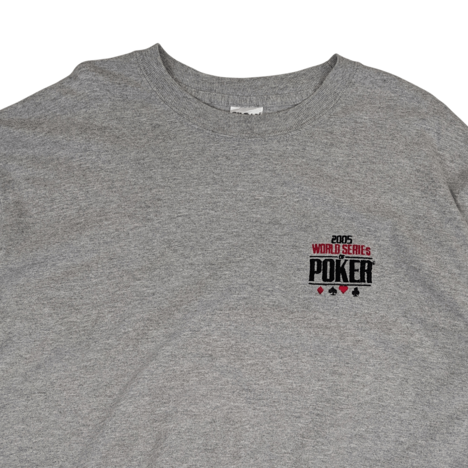 Gildan Vintage 2005 World Series POKER Long Sleeve T-Shirt Size US L / EU 52-54 / 3 - 5 Thumbnail