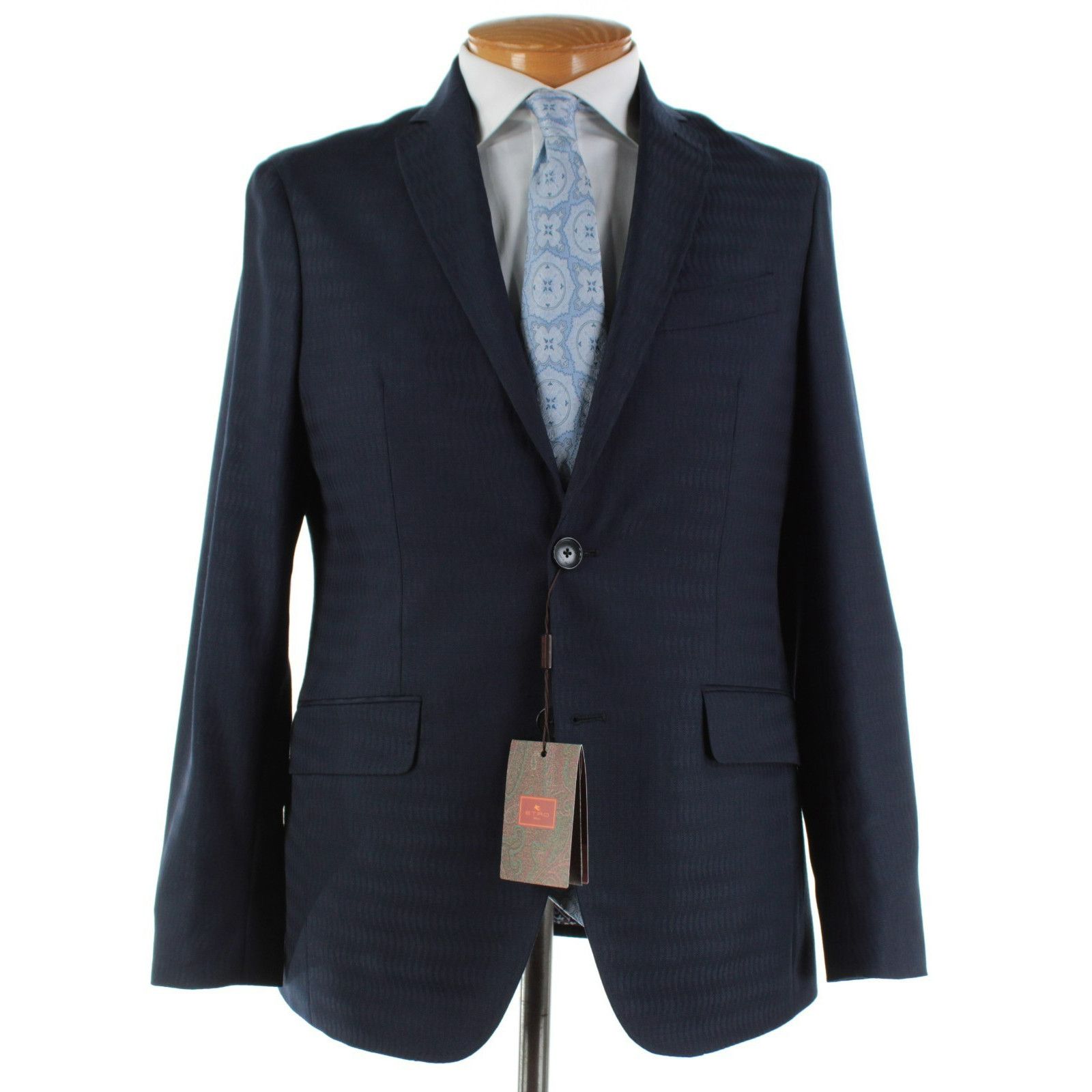Etro ETRO Suit Size US 40 in Blue Size 40R - 1 Thumbnail