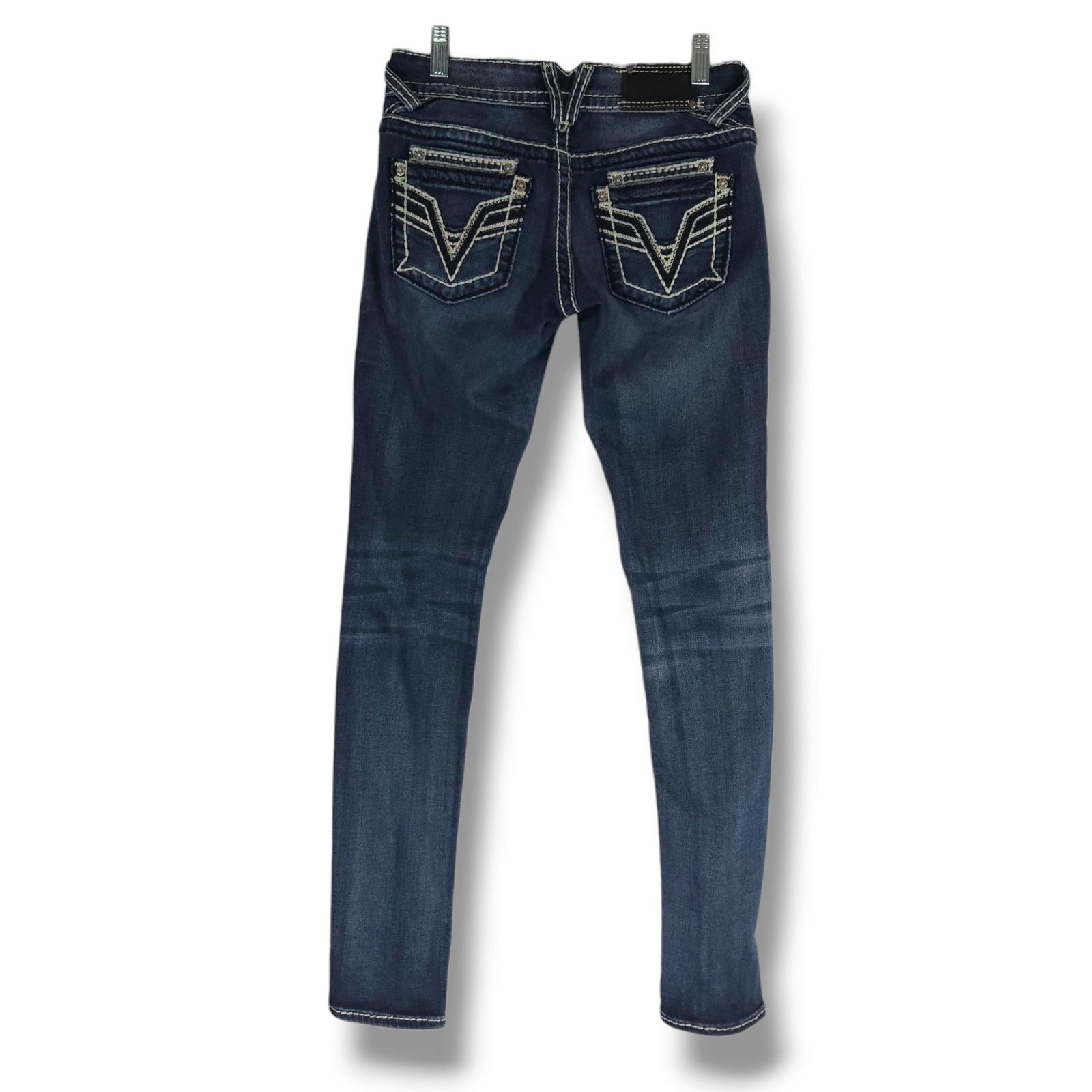 Other EUC Vigoss Dublin Low Rise Denim Skinny Jeans Sz. 1/2x31 Size 26" / US 2 / IT 38 - 1 Thumbnail