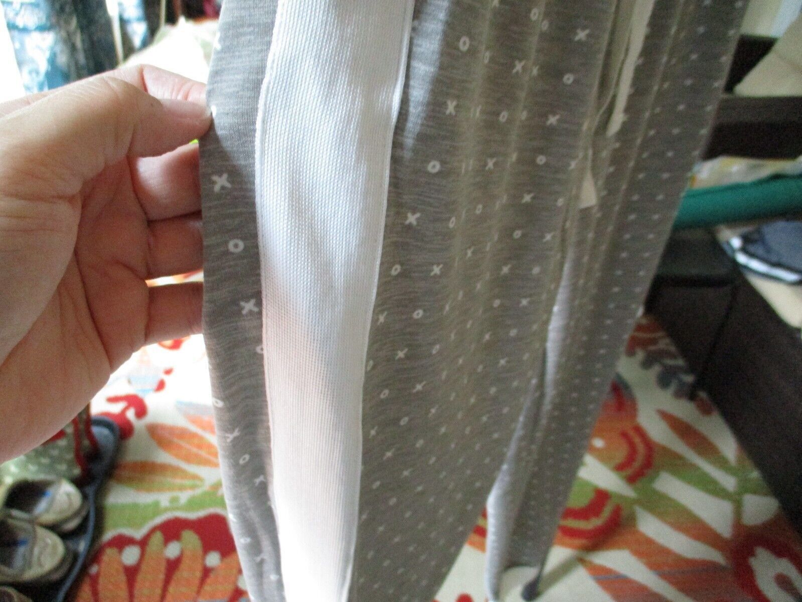 Other LuLaRoe NWT Jax Small Heathered Gray with White XO Joggers Size 28" / US 6 / IT 42 - 4 Thumbnail