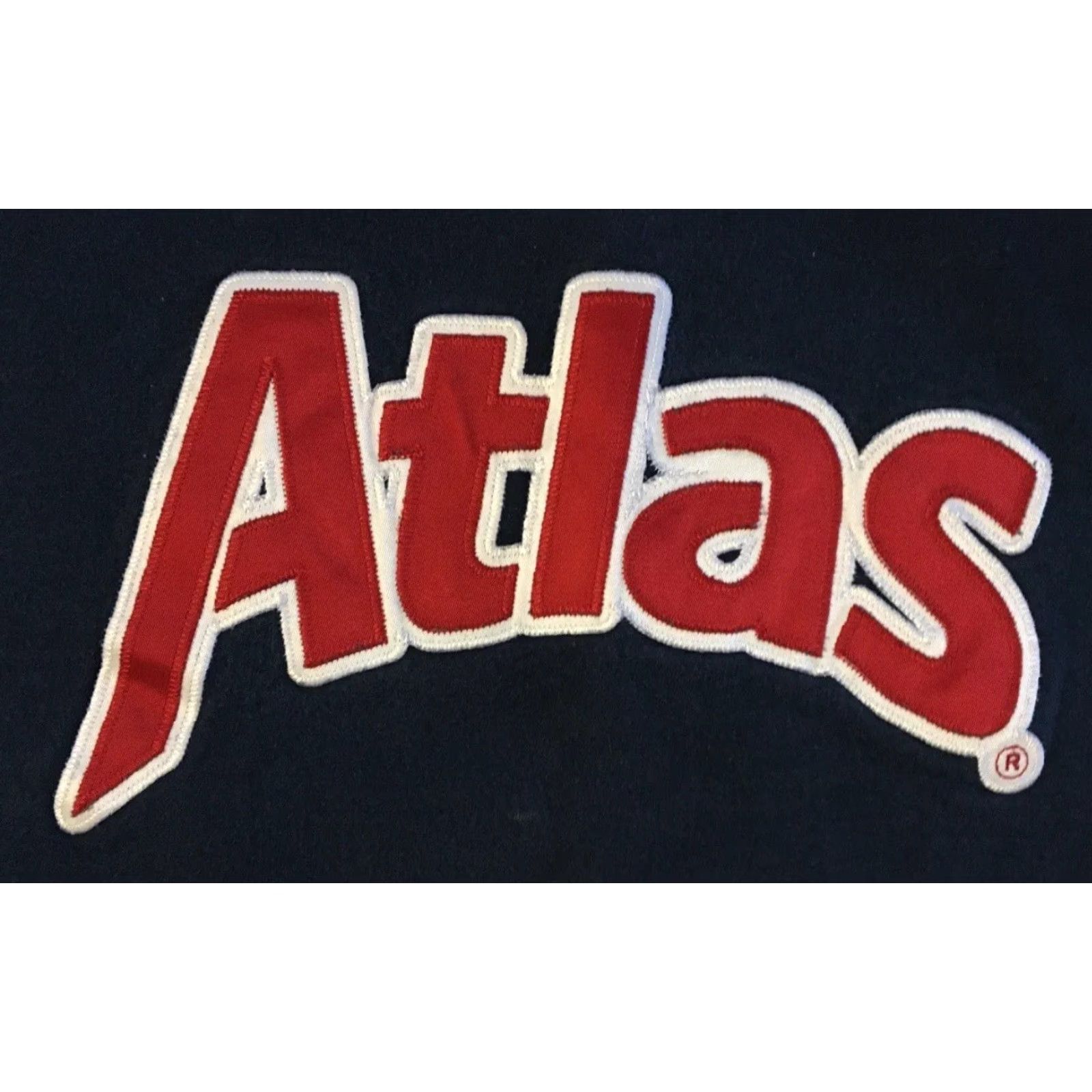 Vtg Atlas Skate Shop Faded Sweatshirt XL Skateboarding Surf Boxy Grunge Y2K 90s