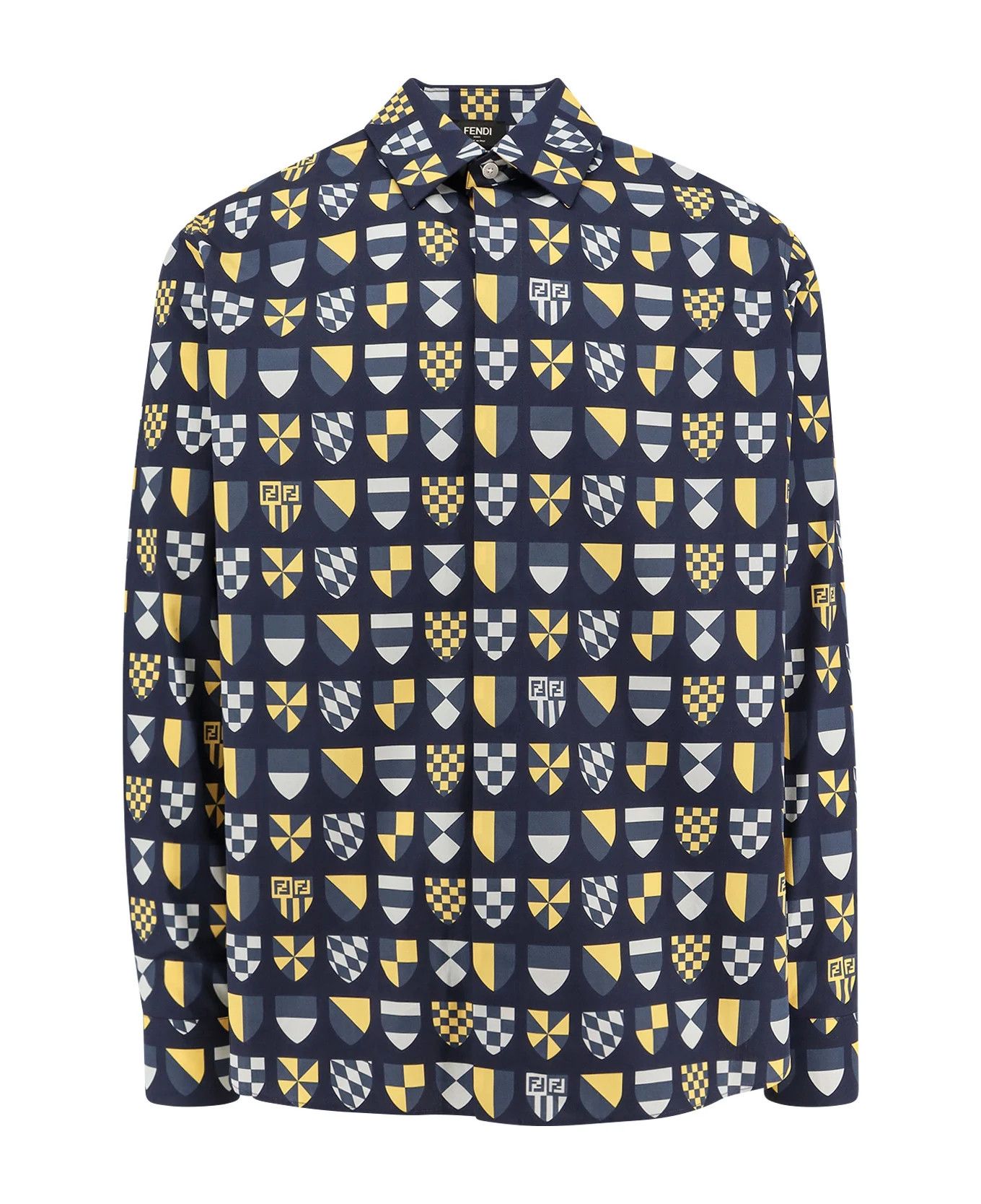 Fendi o1s1wg111125 Shirt in Light Multicolor Size US L / EU 52-54 / 3 - 1 Thumbnail