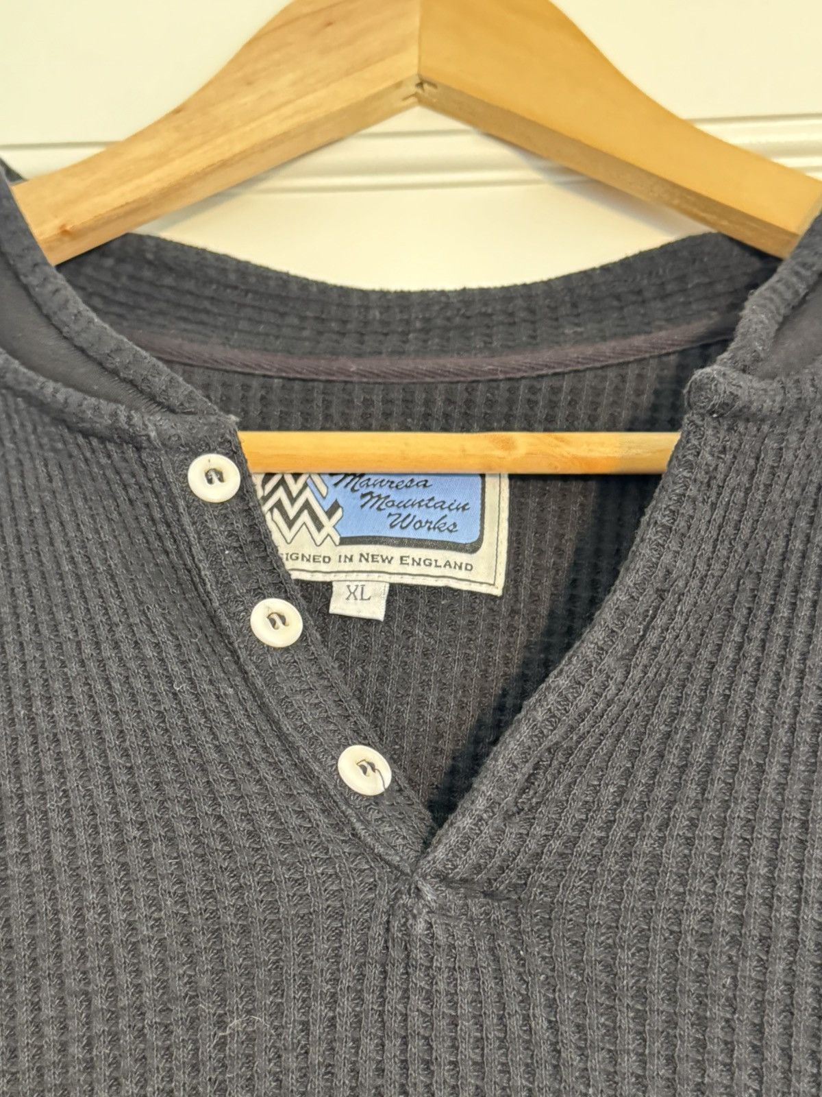 Manresa Manresa MFG Thermal Henley Size US XL / EU 56 / 4 - 3 Thumbnail