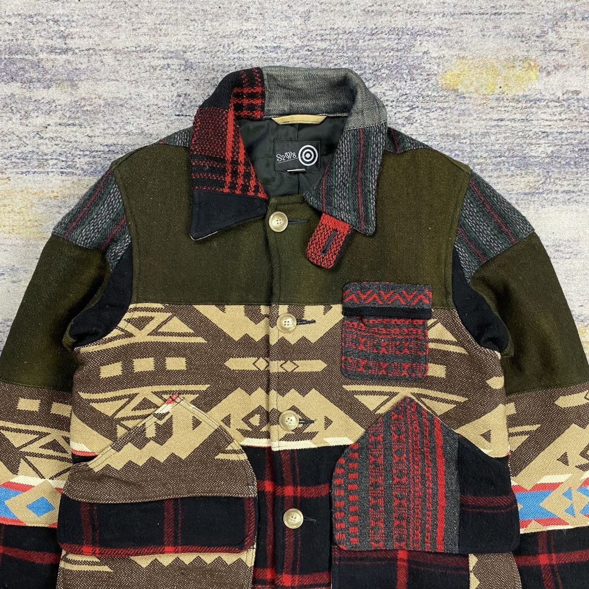 South2 West8 south 2 west 8 nepenthes wool hunting jacket Size US S / EU 44-46 / 1 - 3 Thumbnail