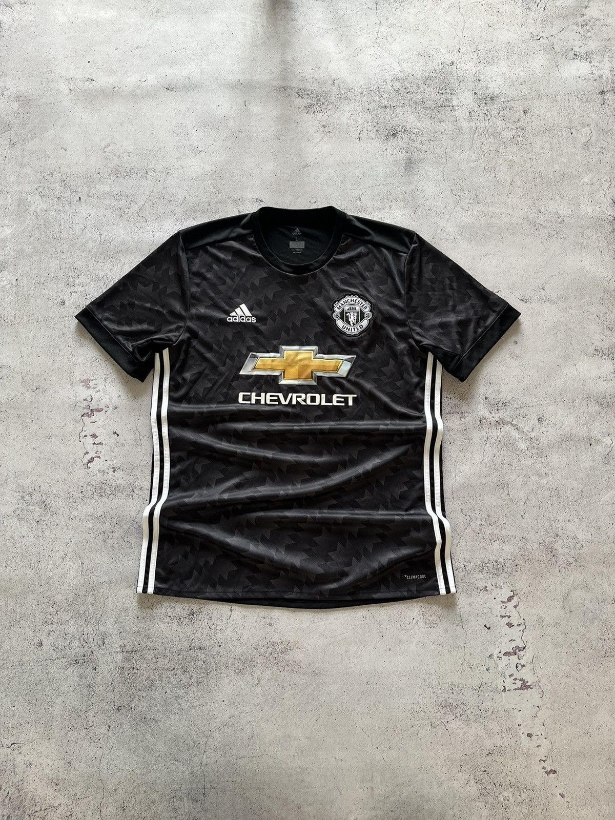 Adidas MANCHESTER UNITED 2017 2018 AWAY SOCCER JERSEY ADIDAS Size US L / EU 52-54 / 3 - 1 Thumbnail