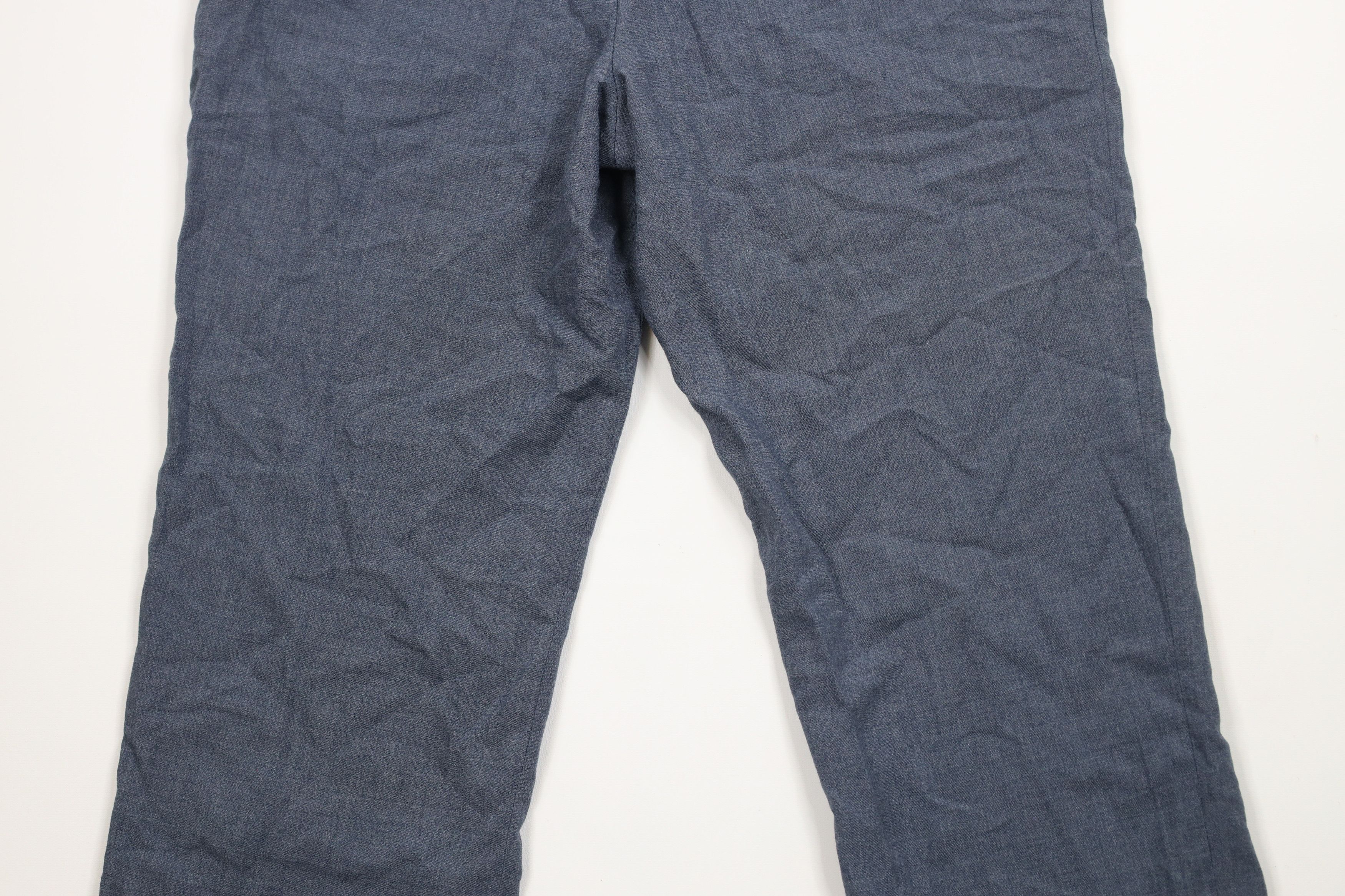 Vintage Vintage 70s Streetwear Chambray Wide Leg Chino Pants USA Size US 36 / EU 52 - 12 Thumbnail