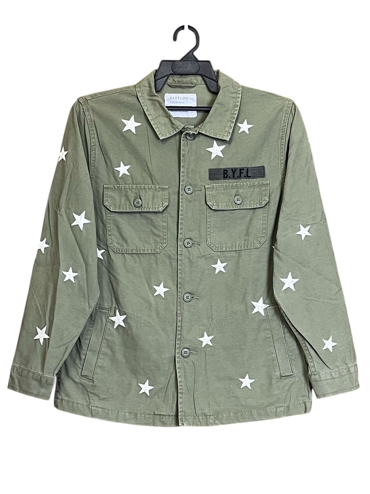 Japanese Brand ARMY🔥BAYFLOW FIELD OF SUNSHINE OG MILITARY STYLE JACKET Size US M / EU 48-50 / 2 - 1 Thumbnail