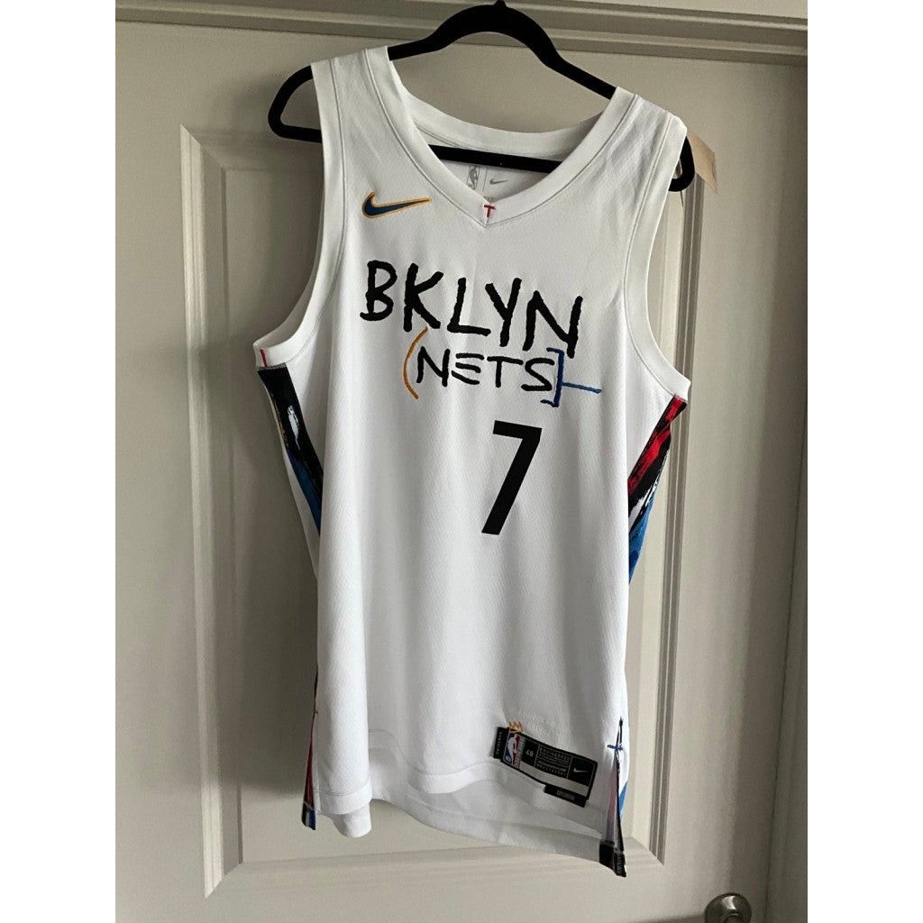 Nike Kevin Durant Brooklyn Nets City Edition Jersey Size Lar