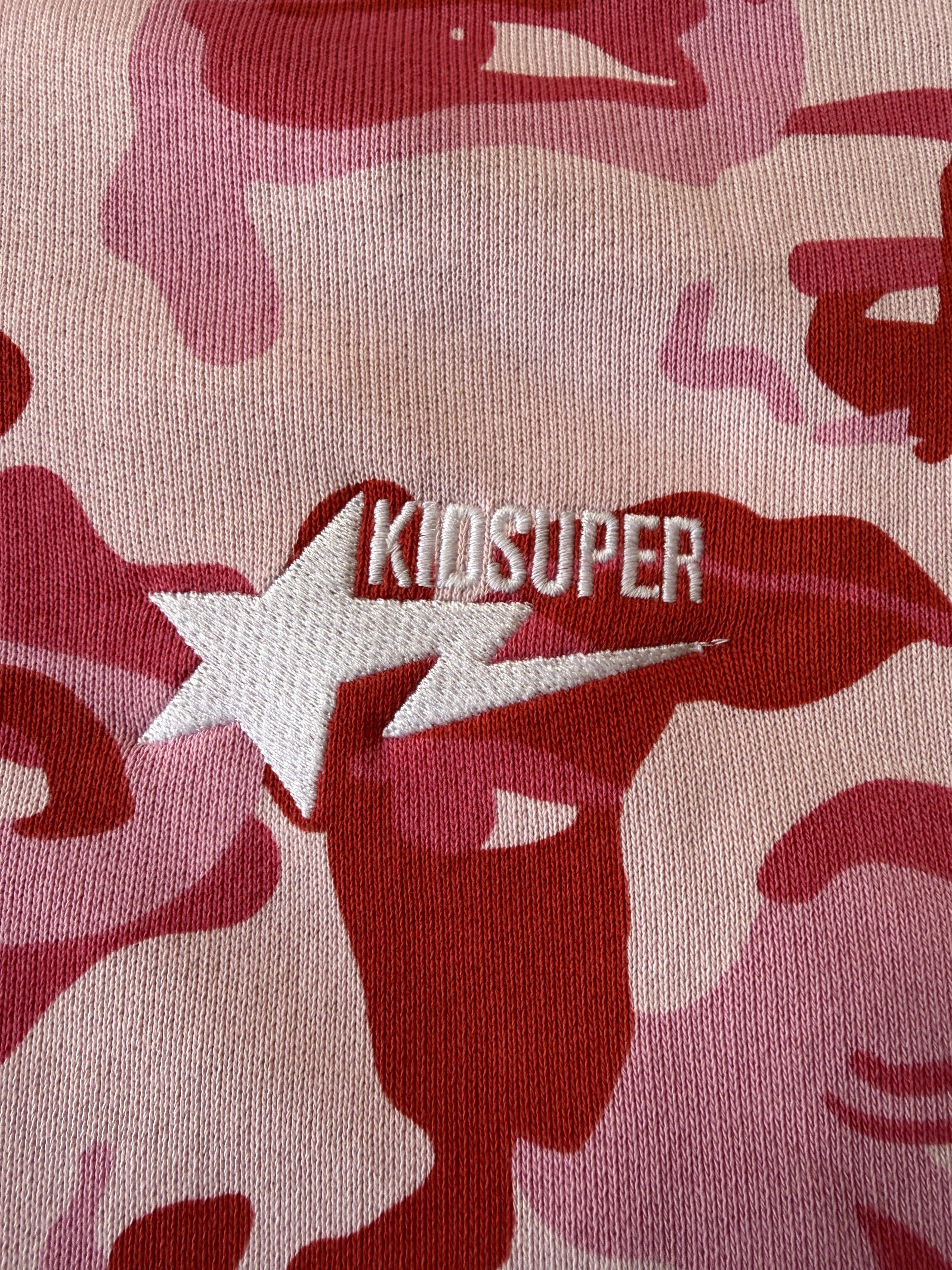 Bape BAPE X KIDSUPER CAMO SHARK FULL ZIP HOODIE Size US L / EU 52-54 / 3 - 11 Thumbnail