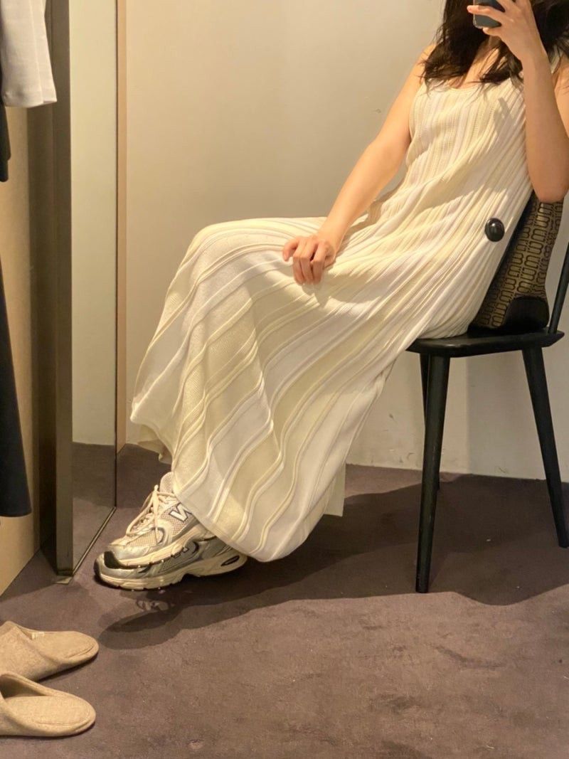 Cos COS Sleeveless Knit Long Dress (XS) Size XS / US 0-2 / IT 36-38 - 3 Thumbnail