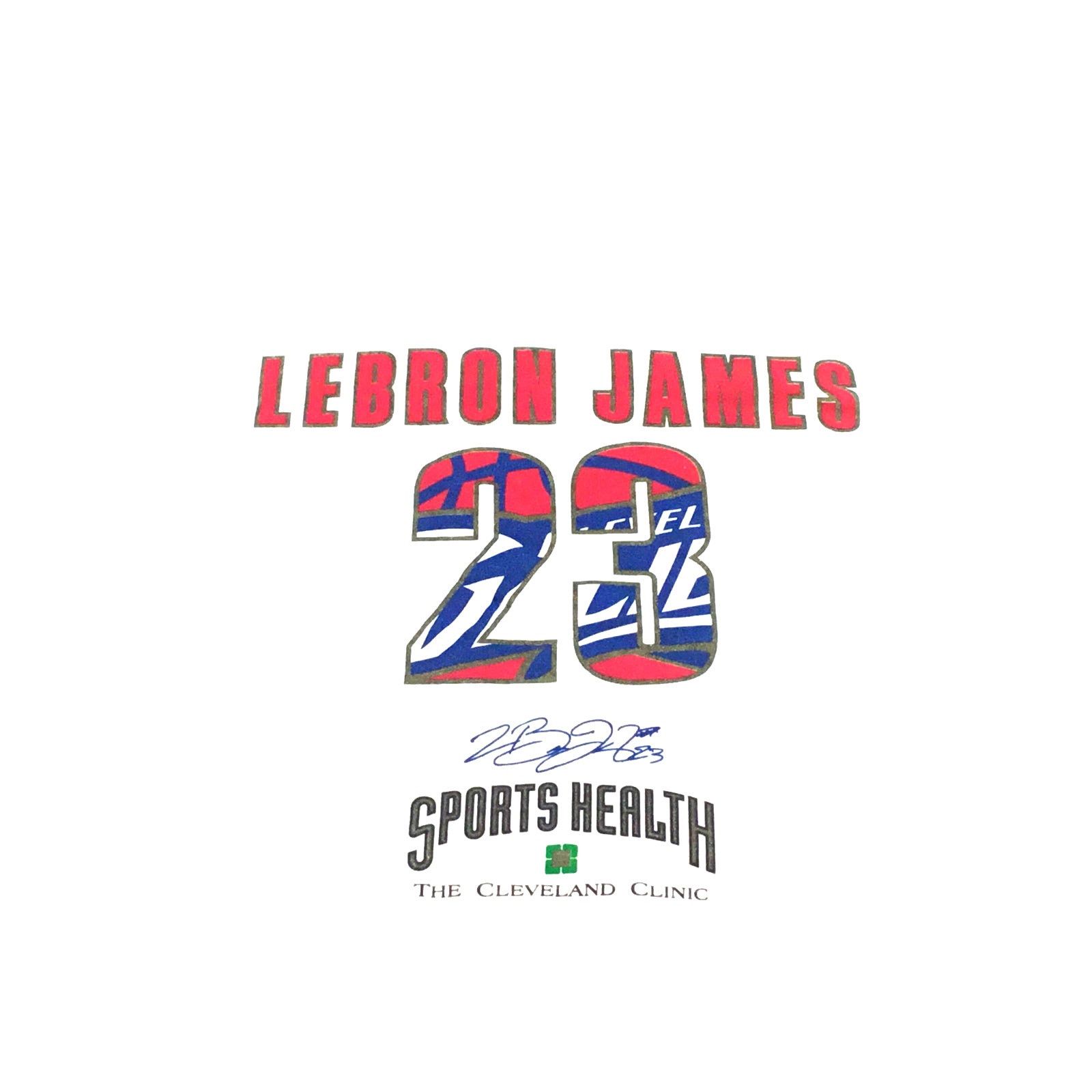 Jerzees LeBron James 23 Cleveland Cavaliers Promo T-Shirt XL Size US XL / EU 56 / 4 - 4 Thumbnail